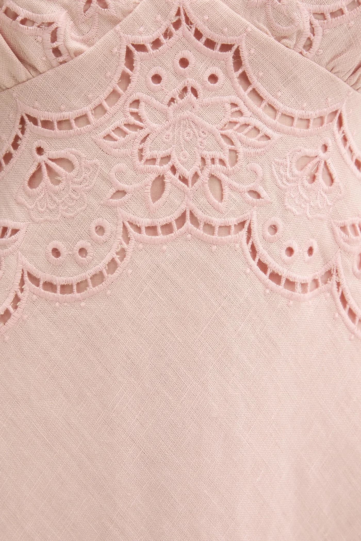 Льняное платье - фото 6