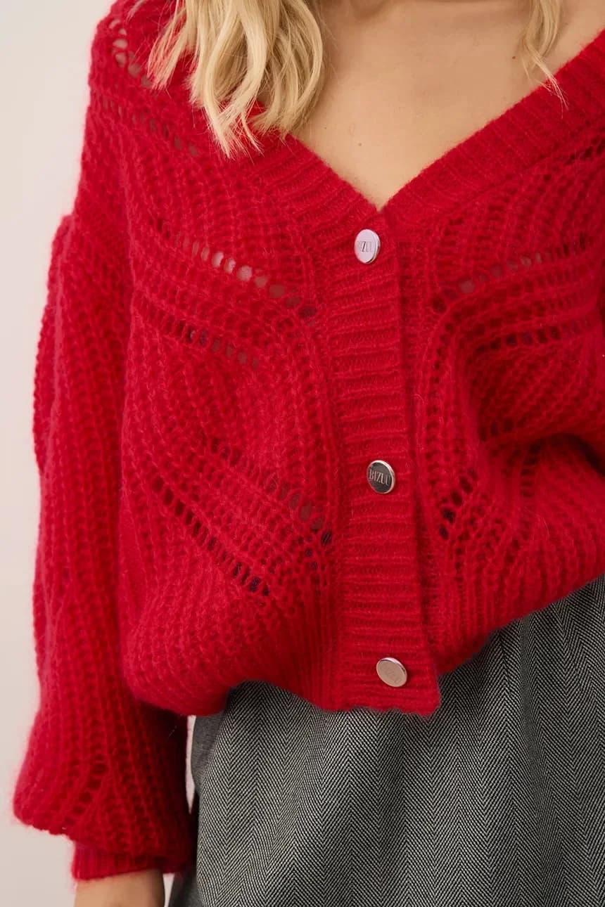 CLARA шерстяной кардиган - фото 6