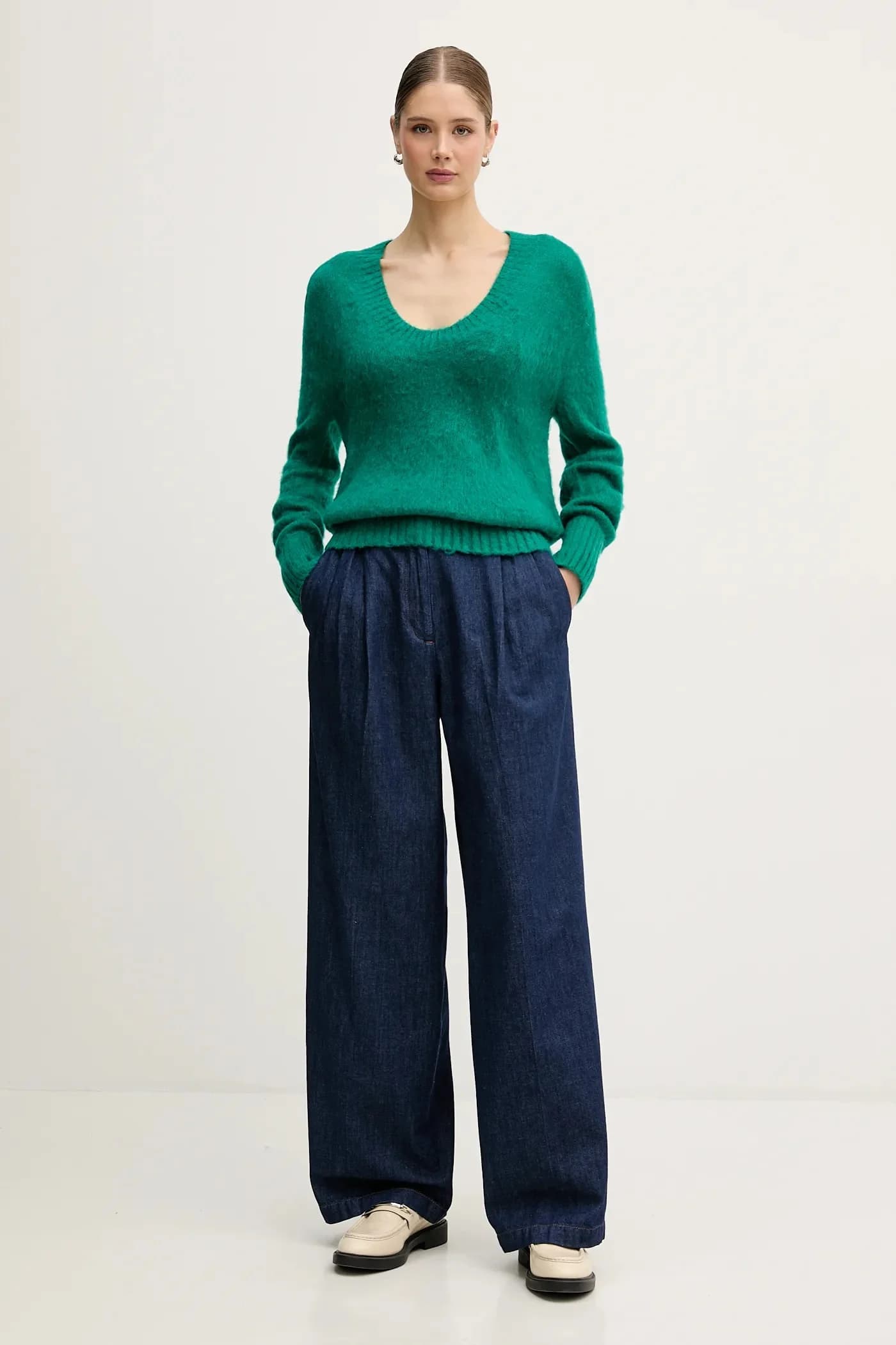 Свитер с мохером - фото 2