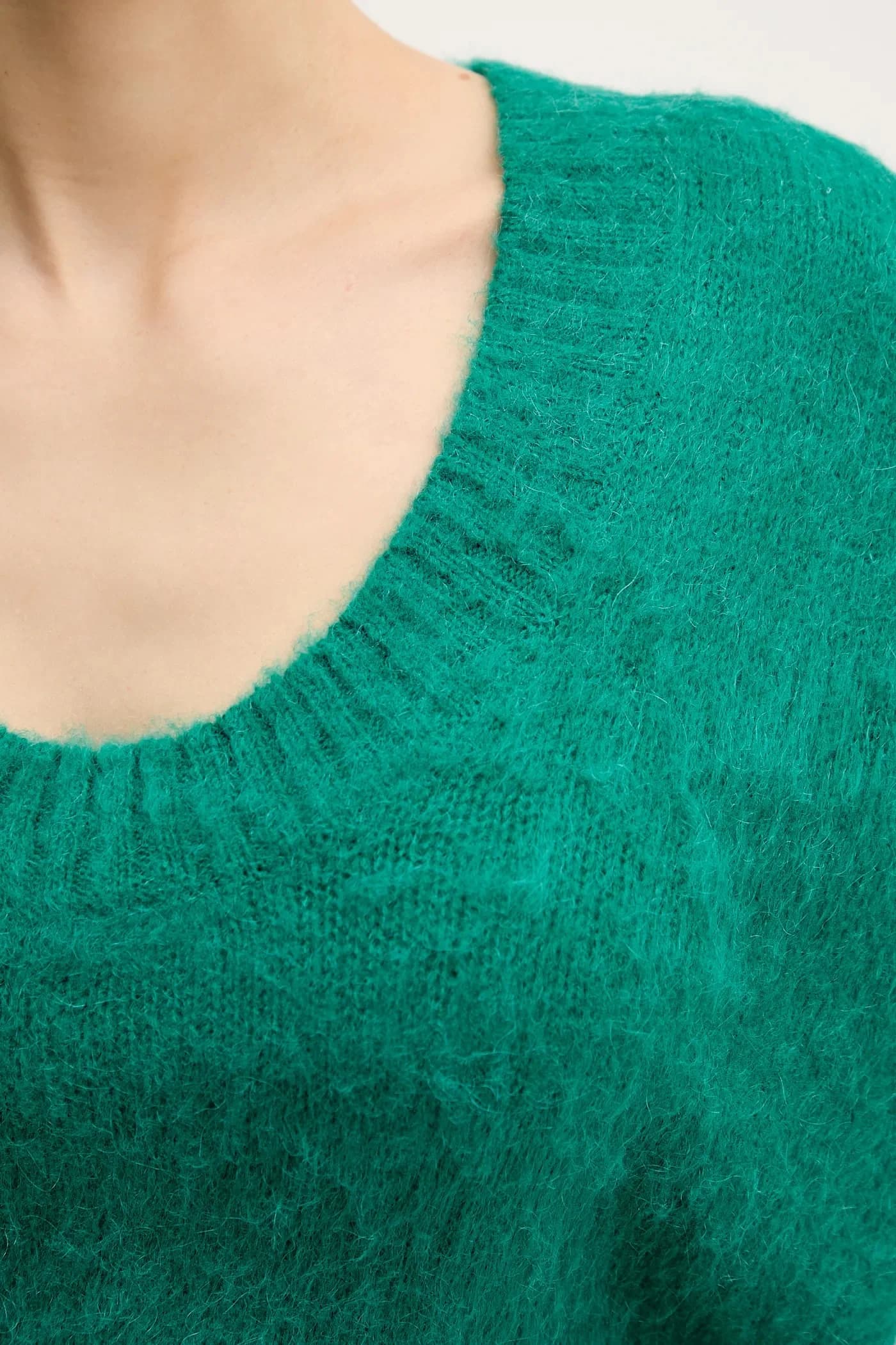 Свитер с мохером - фото 5