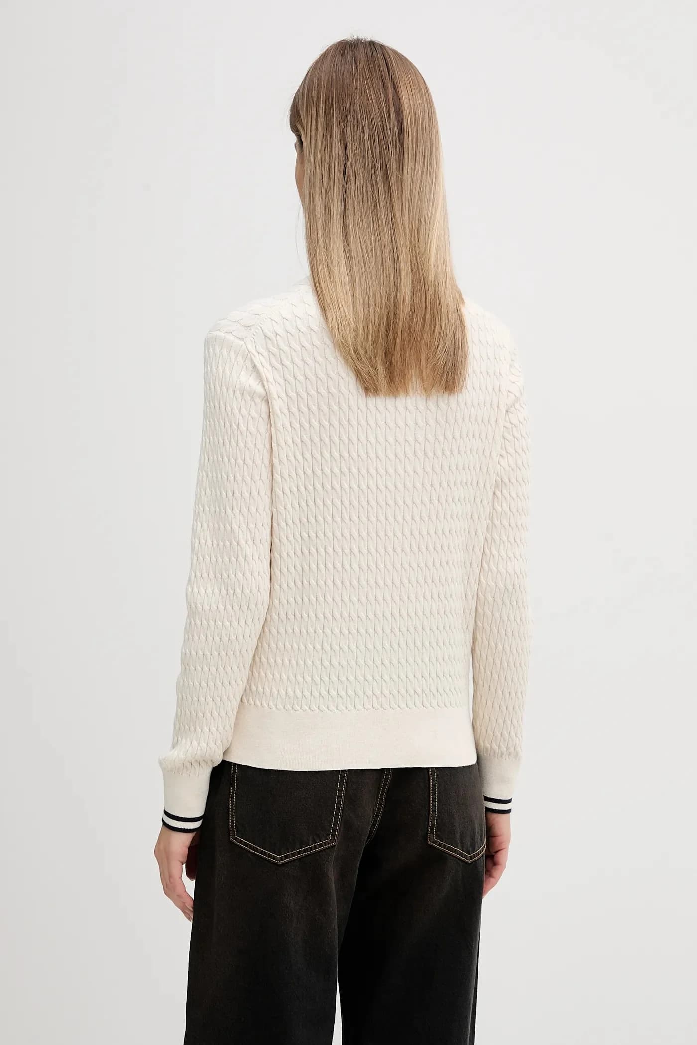 Хлопковый свитер - фото 3