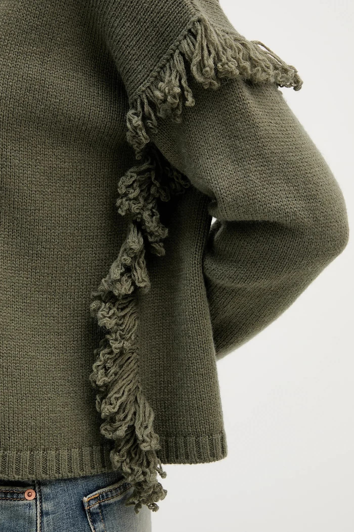 Свитер из смесовой шерсти - фото 5