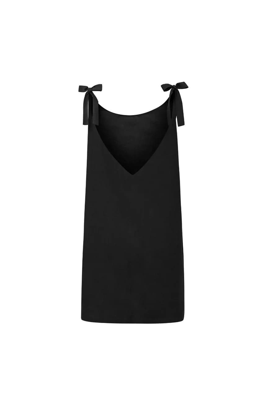 Платье MUUV с открытой спиной и бантом - фото 4