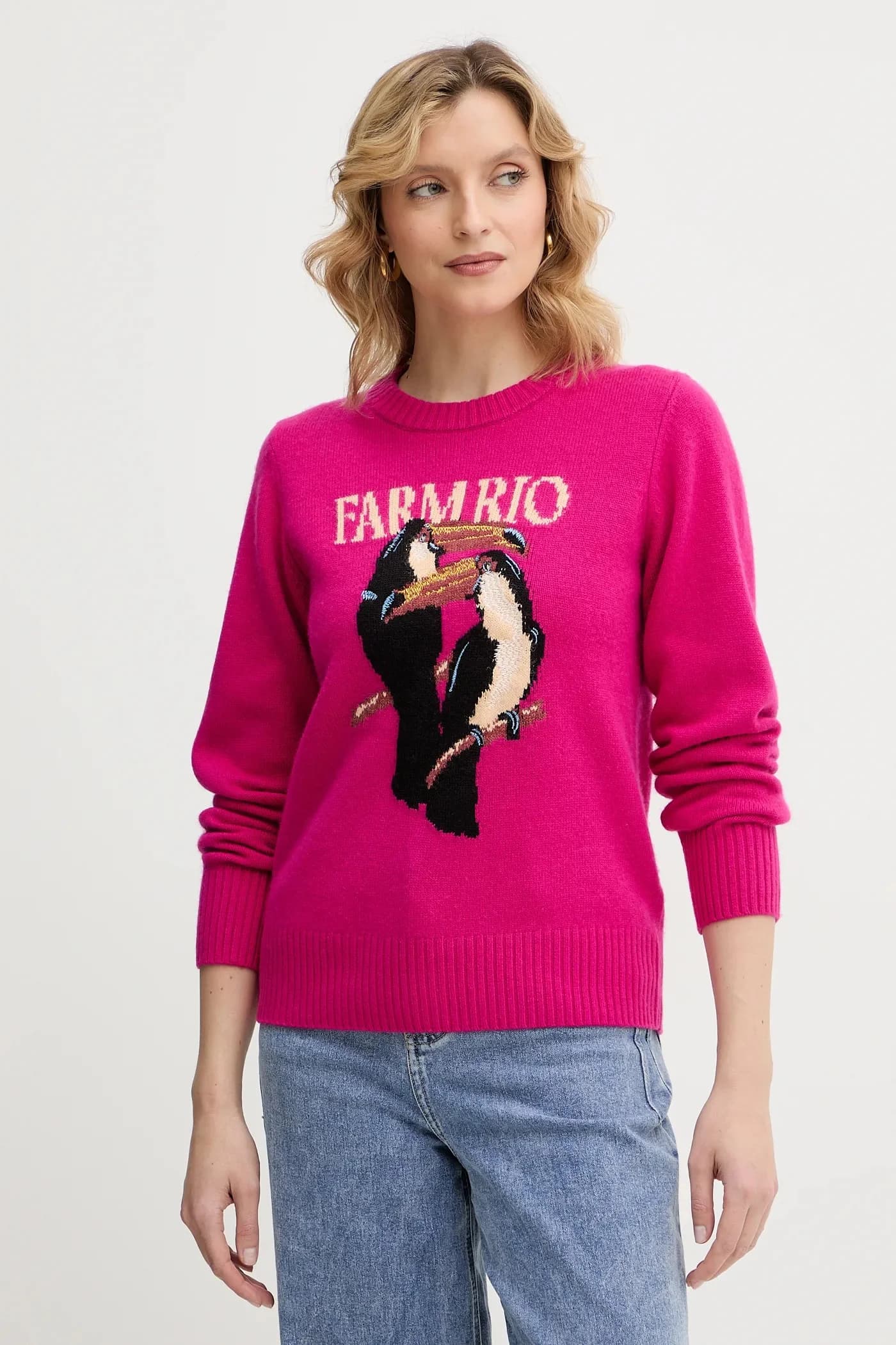 Свитер из смесовой шерсти