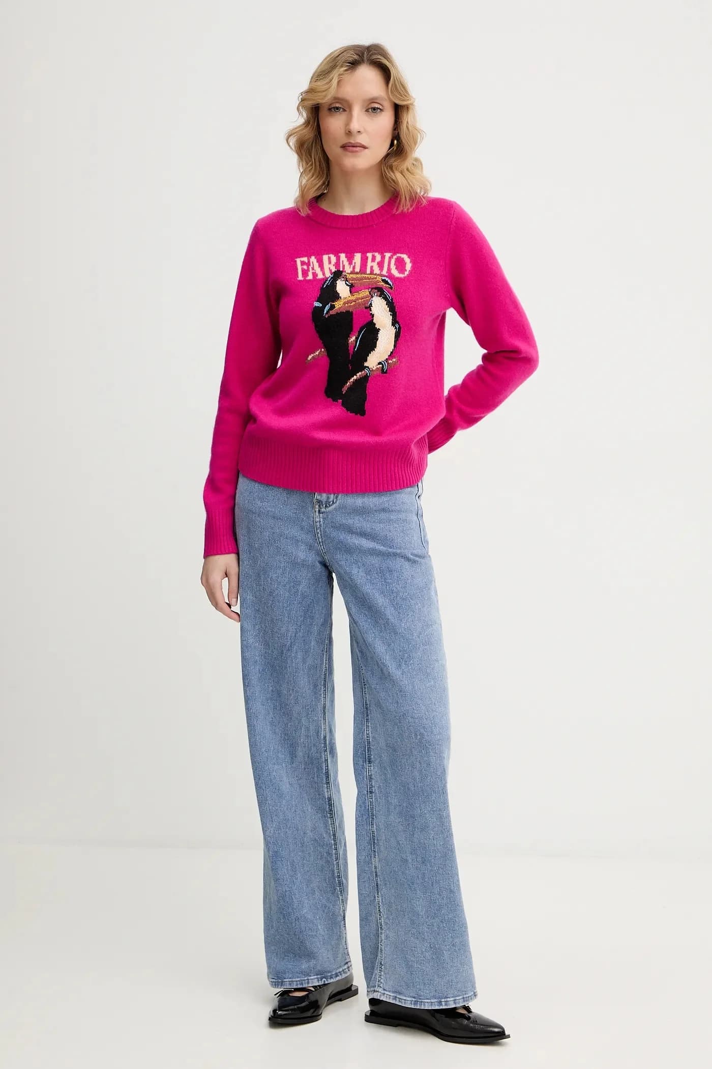 Свитер из смесовой шерсти - фото 2