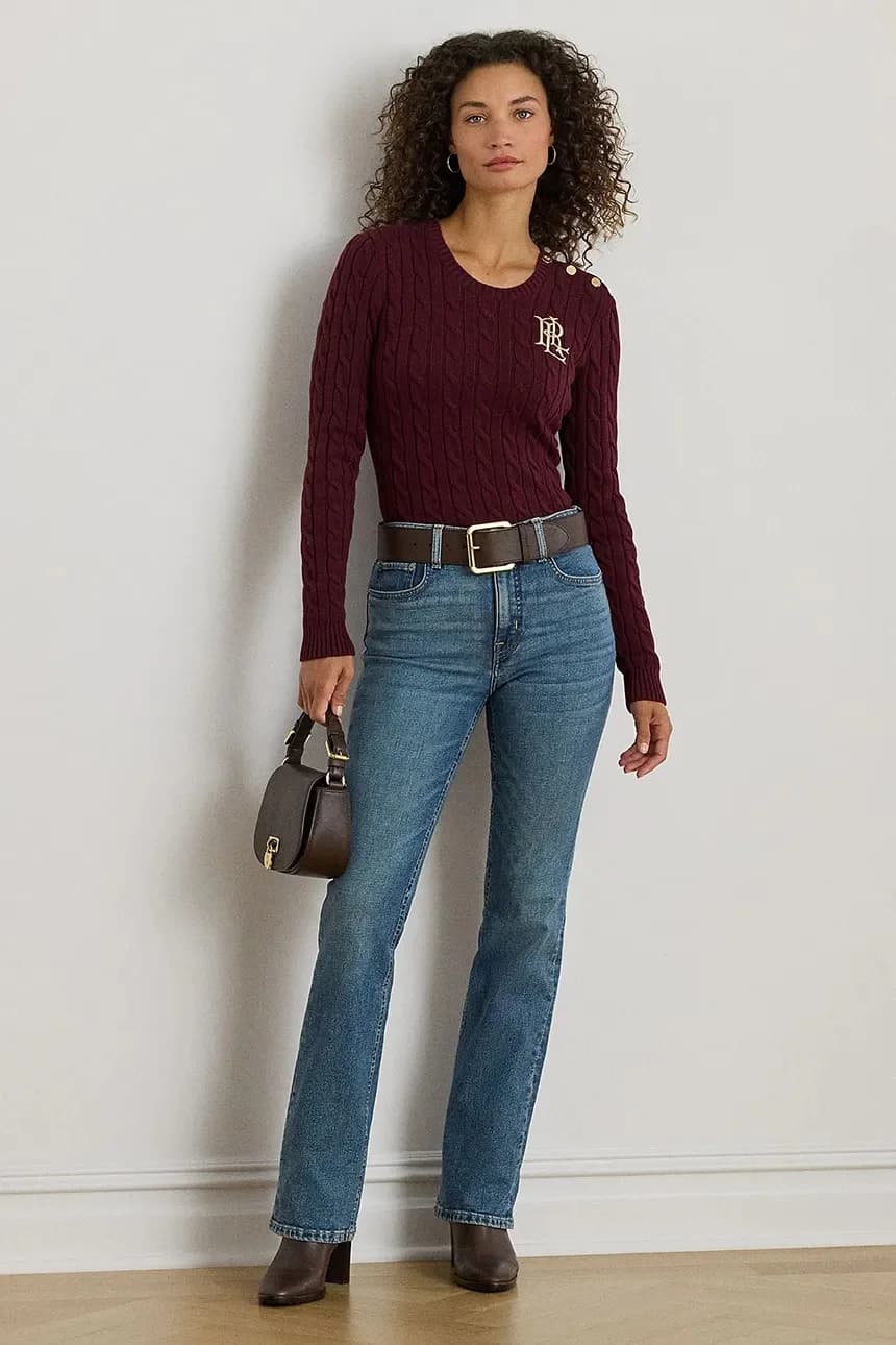 Хлопковый свитер - фото 3