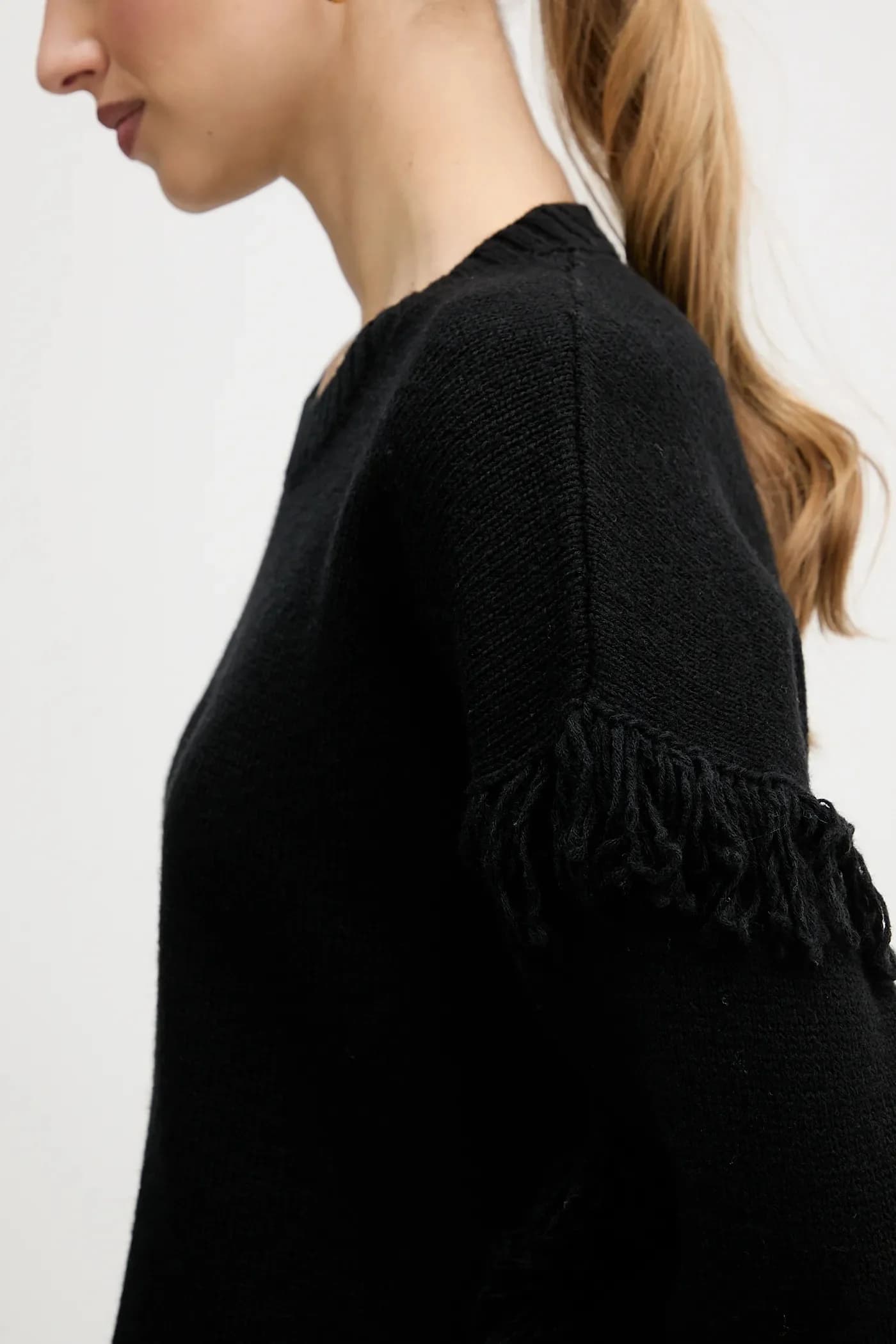 Свитер из смесовой шерсти - фото 5