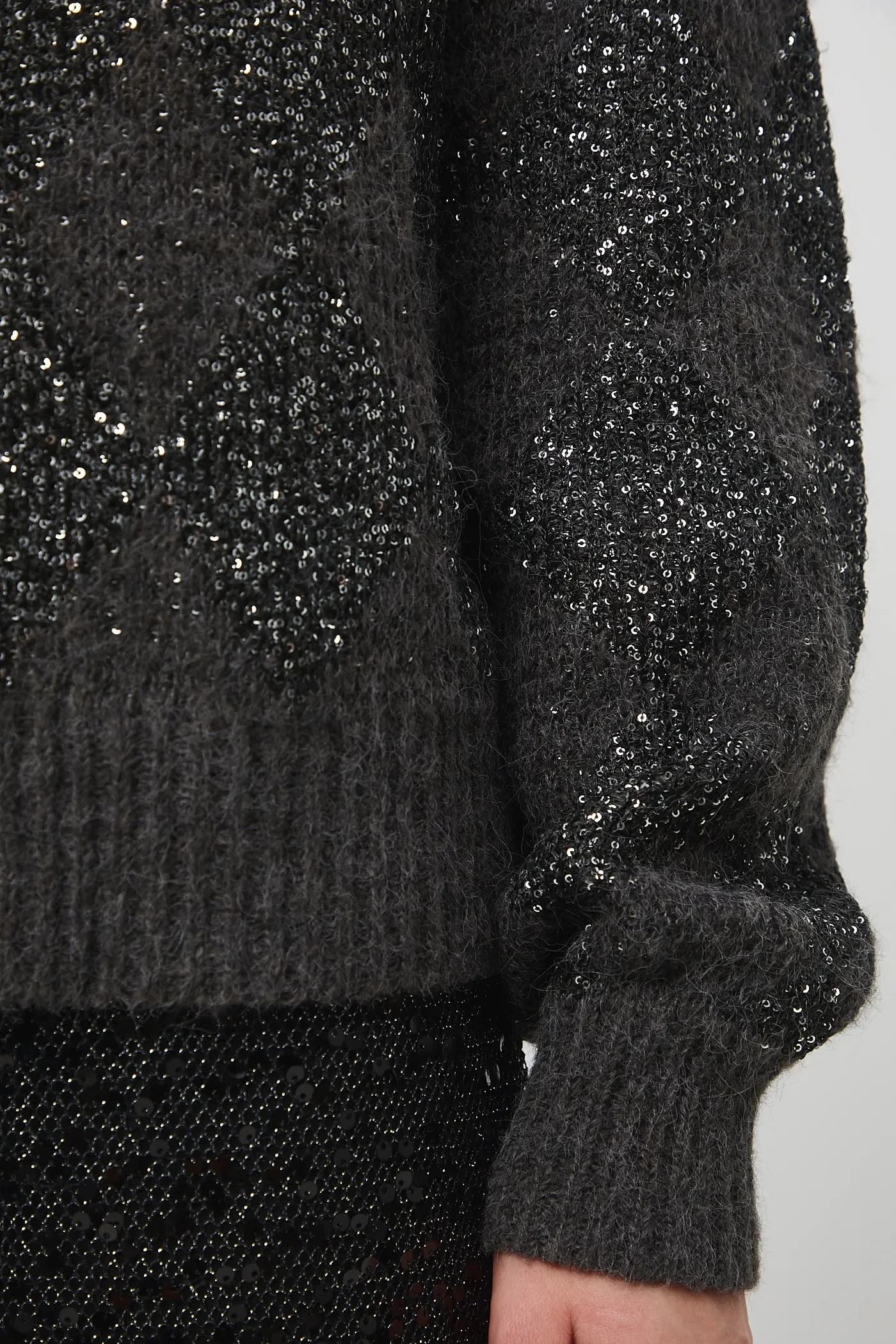 Свитер из смесовой шерсти - фото 5