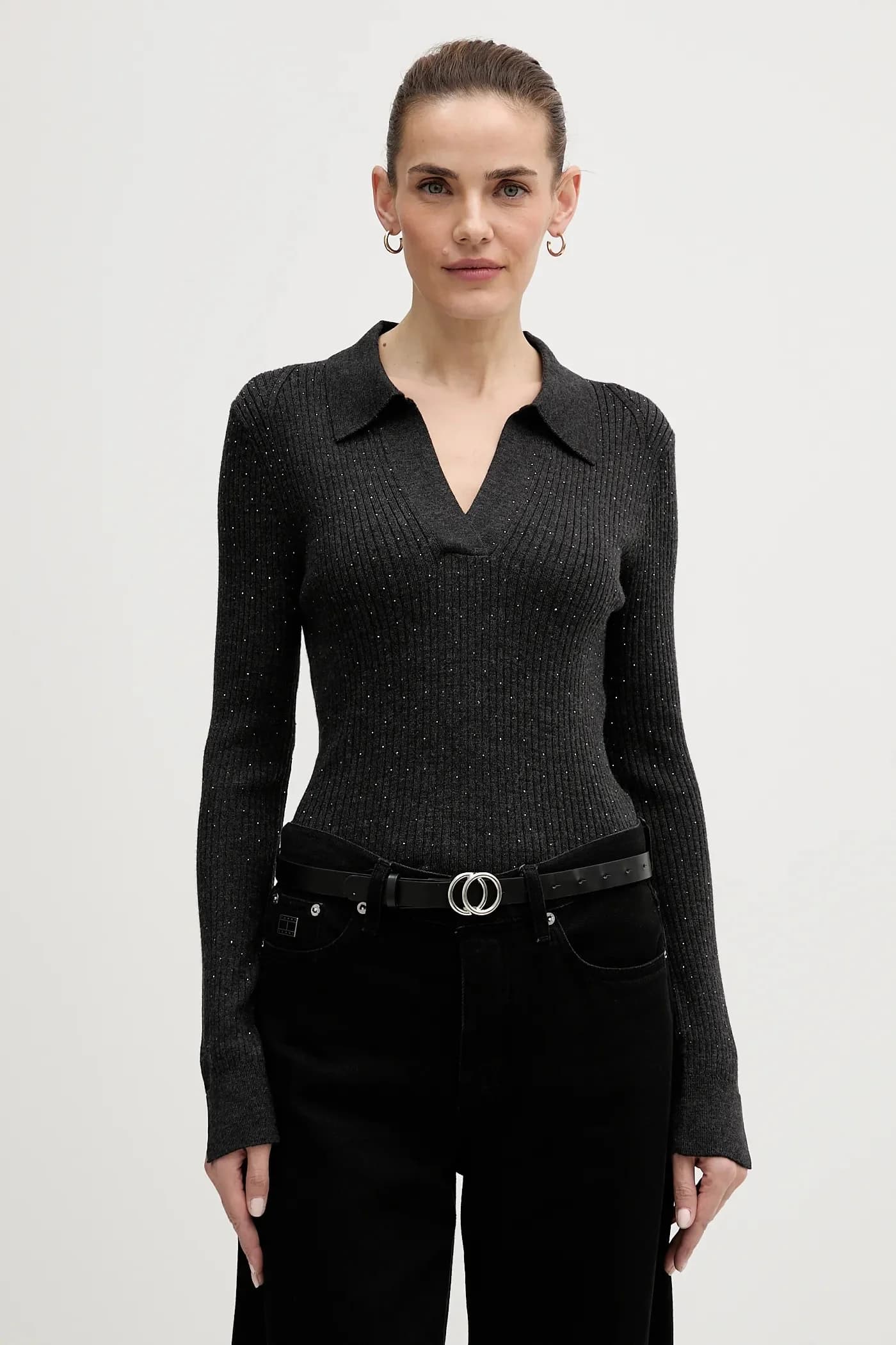 Шерстяной свитер Роника