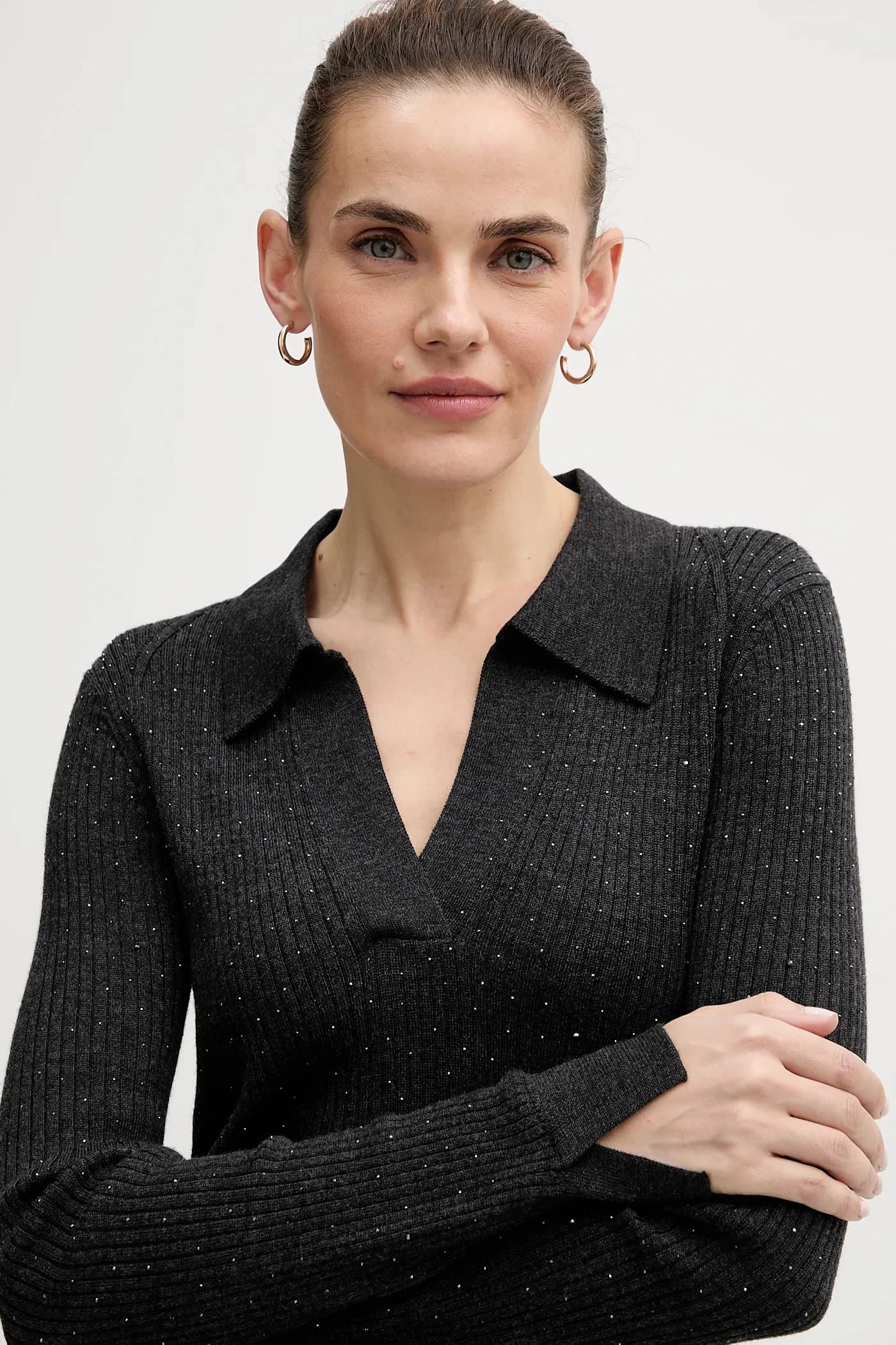 Шерстяной свитер Роника - фото 4