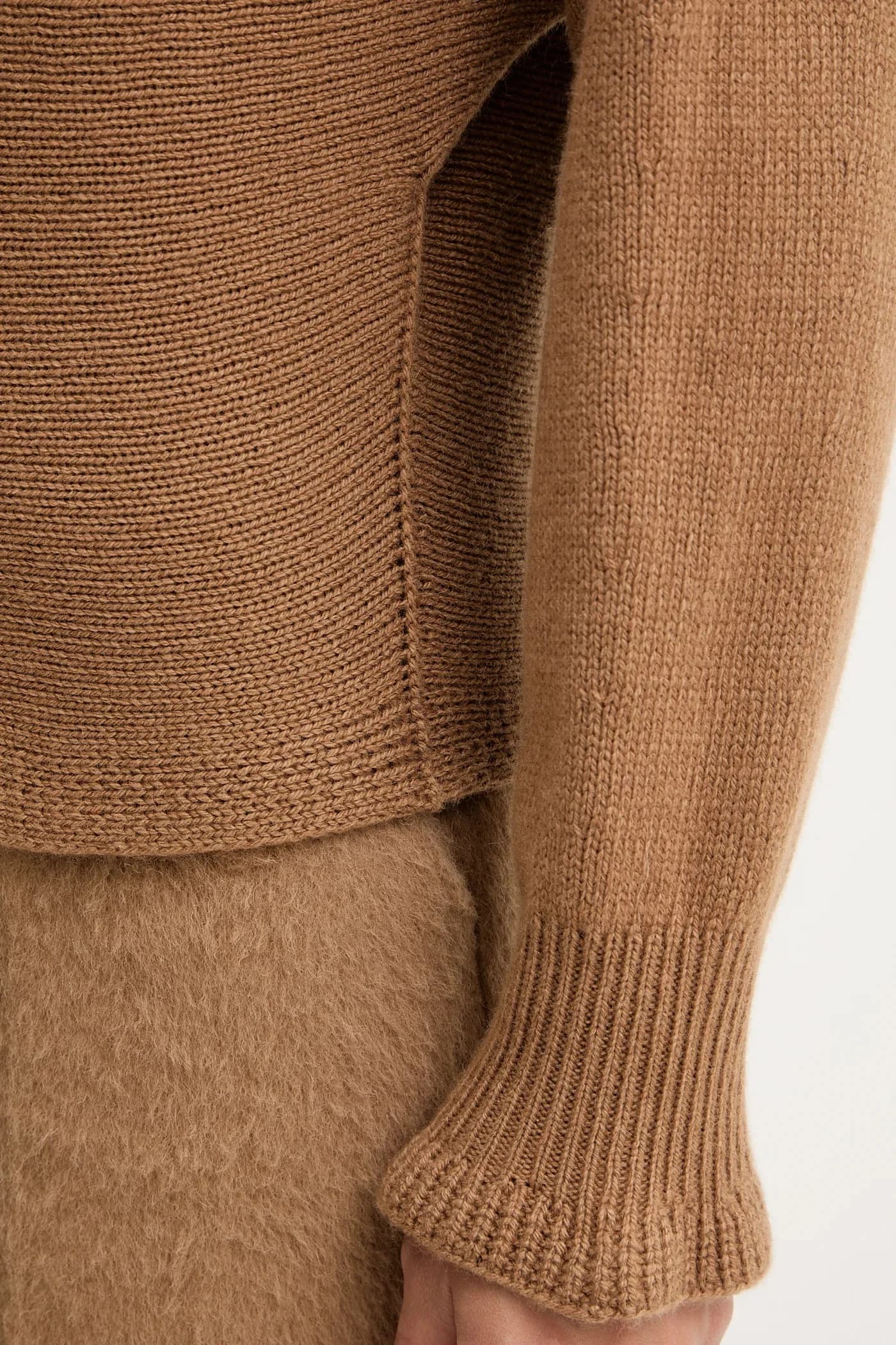 Свитер из смесовой шерсти - фото 5