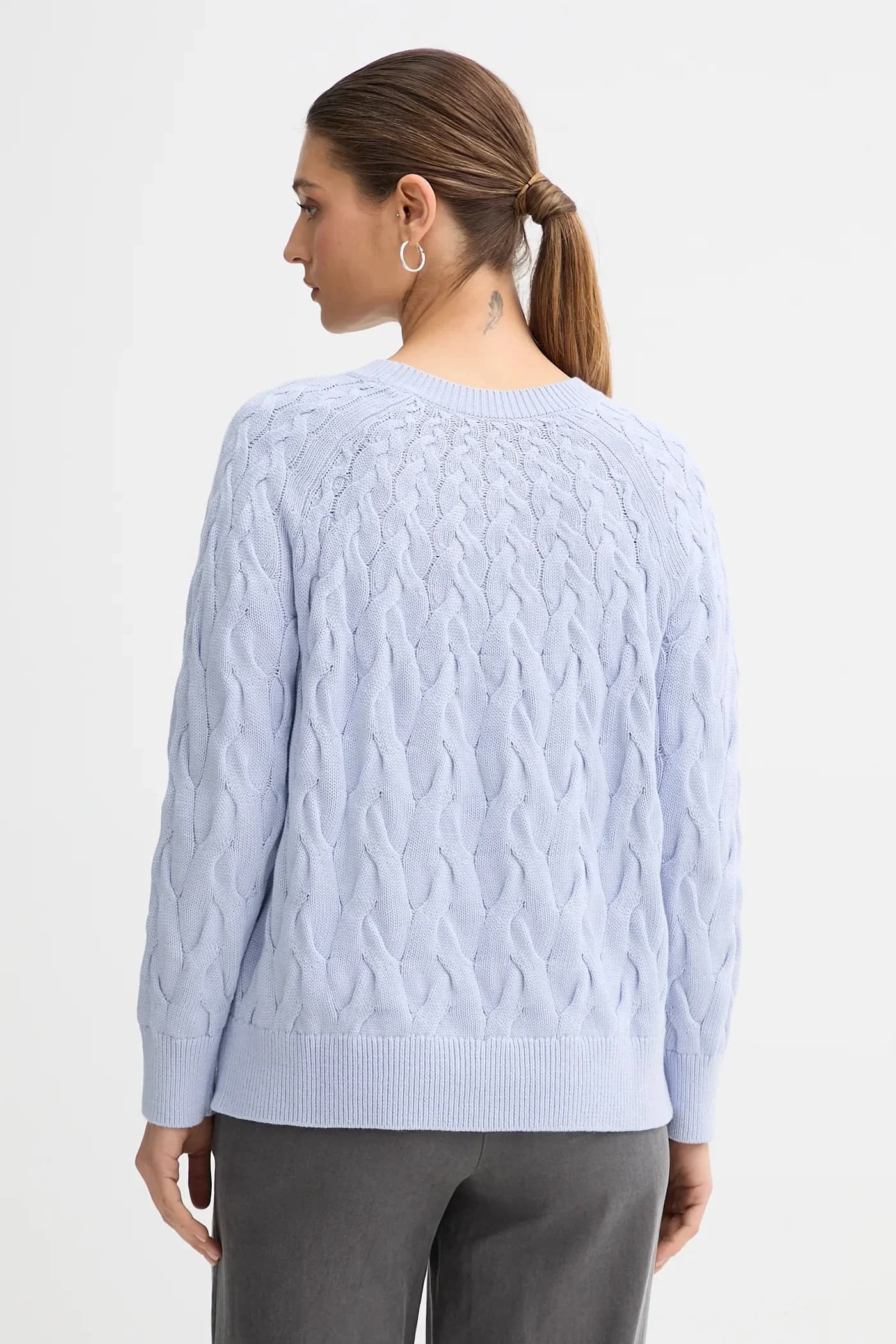 Хлопковый свитер - фото 3