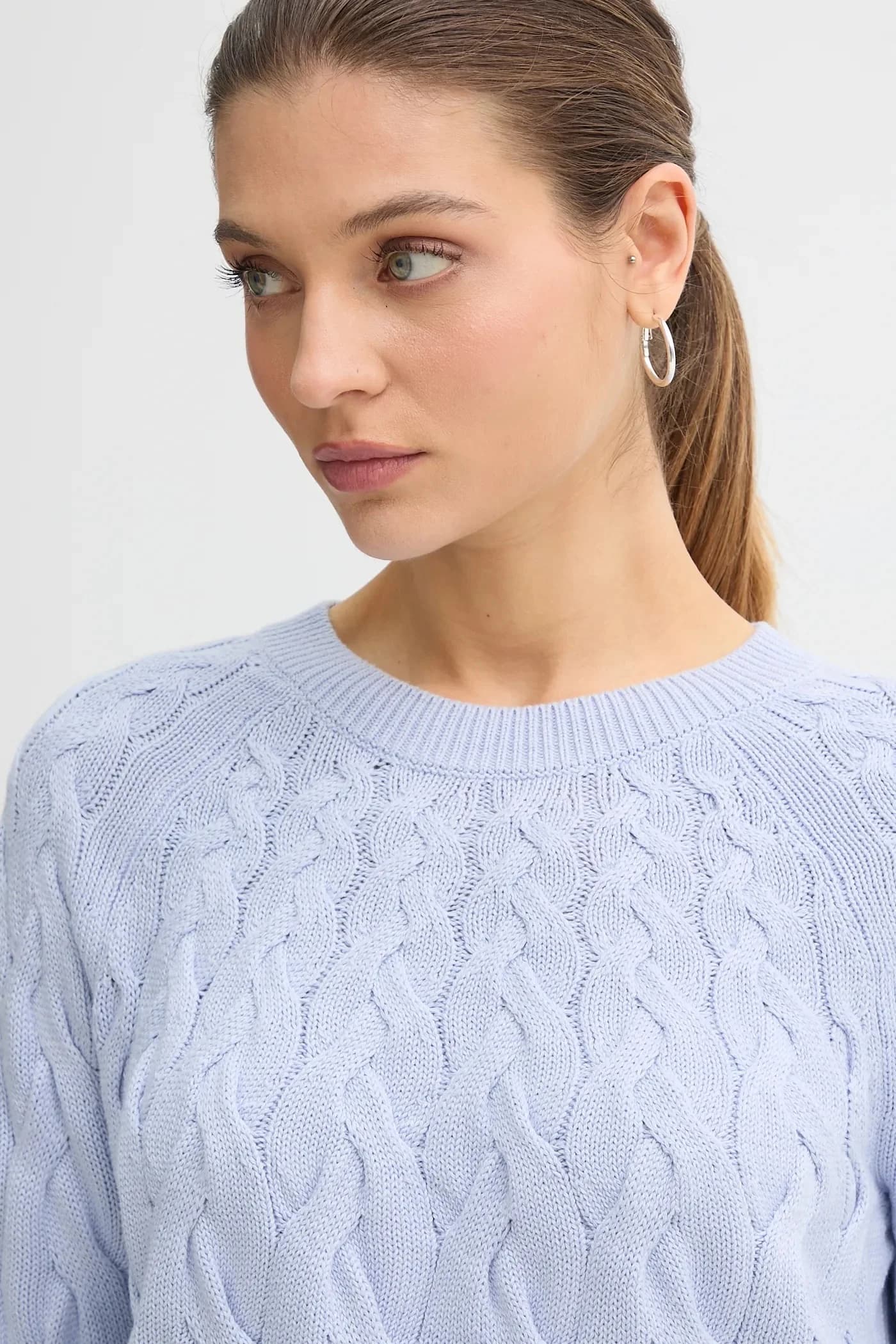 Хлопковый свитер - фото 4