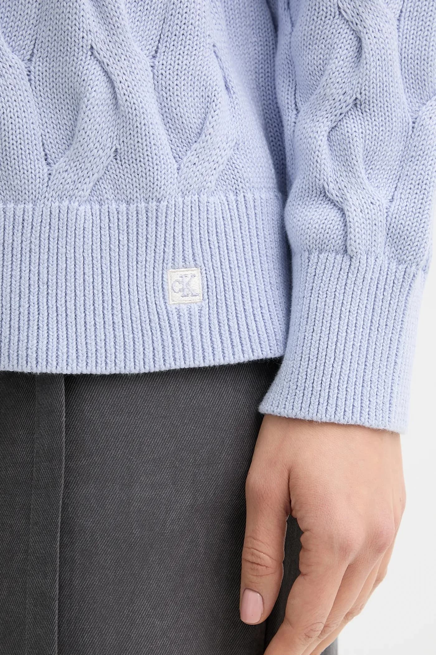 Хлопковый свитер - фото 5