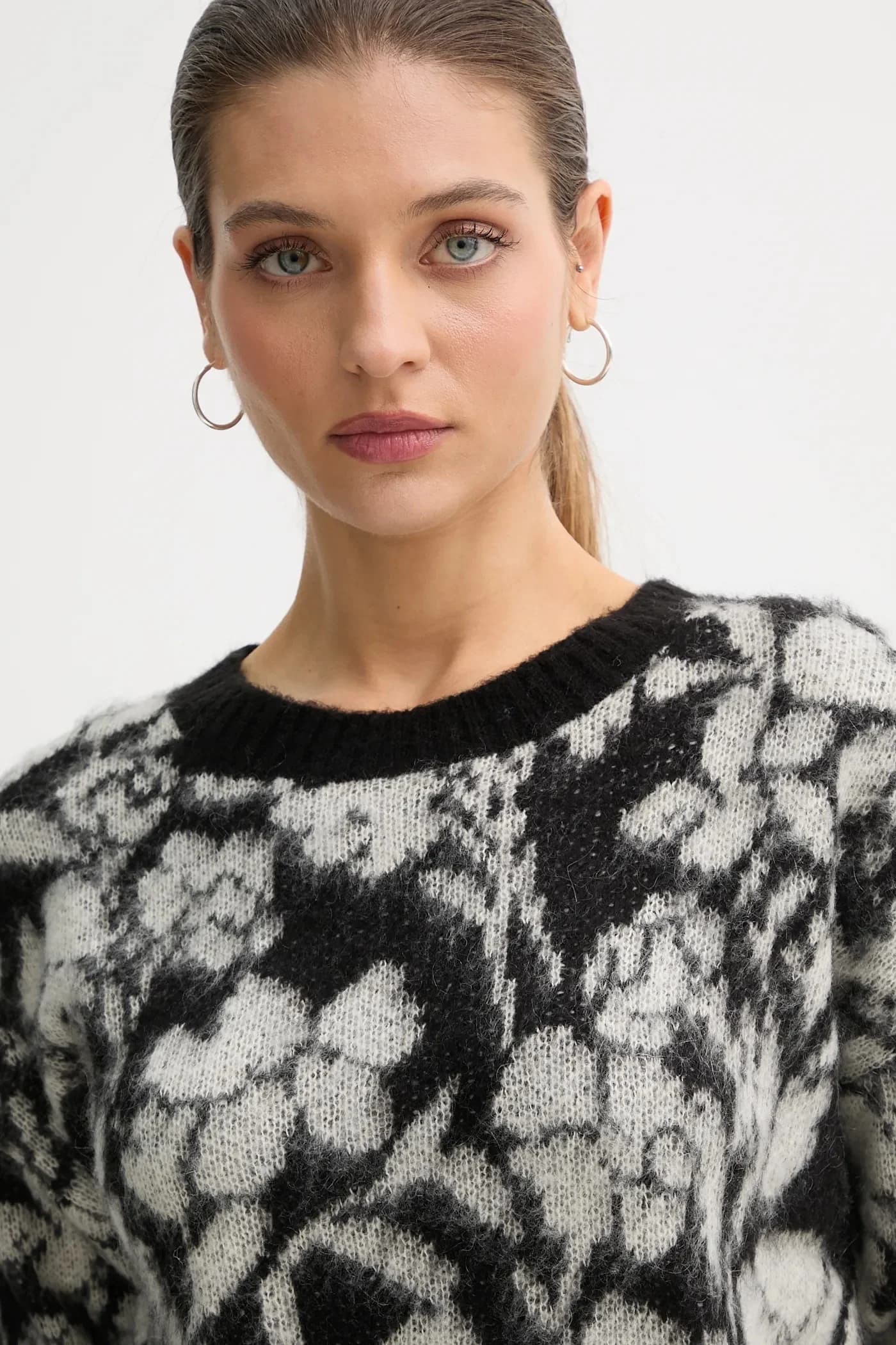 Свитер с мохером - фото 4