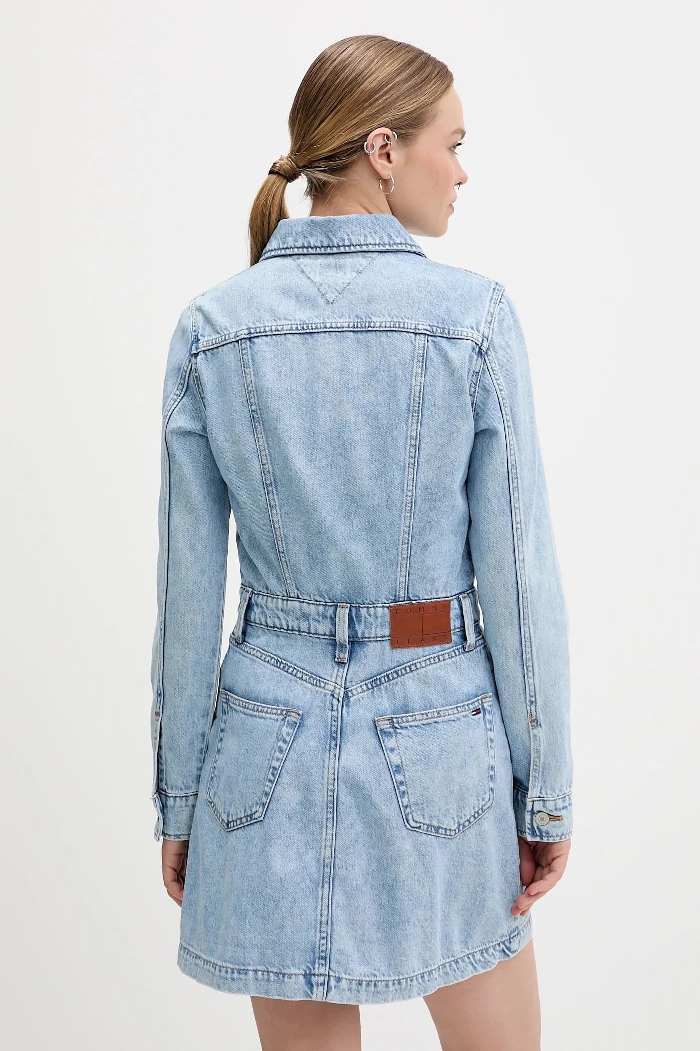 Джинсовое платье - фото 3