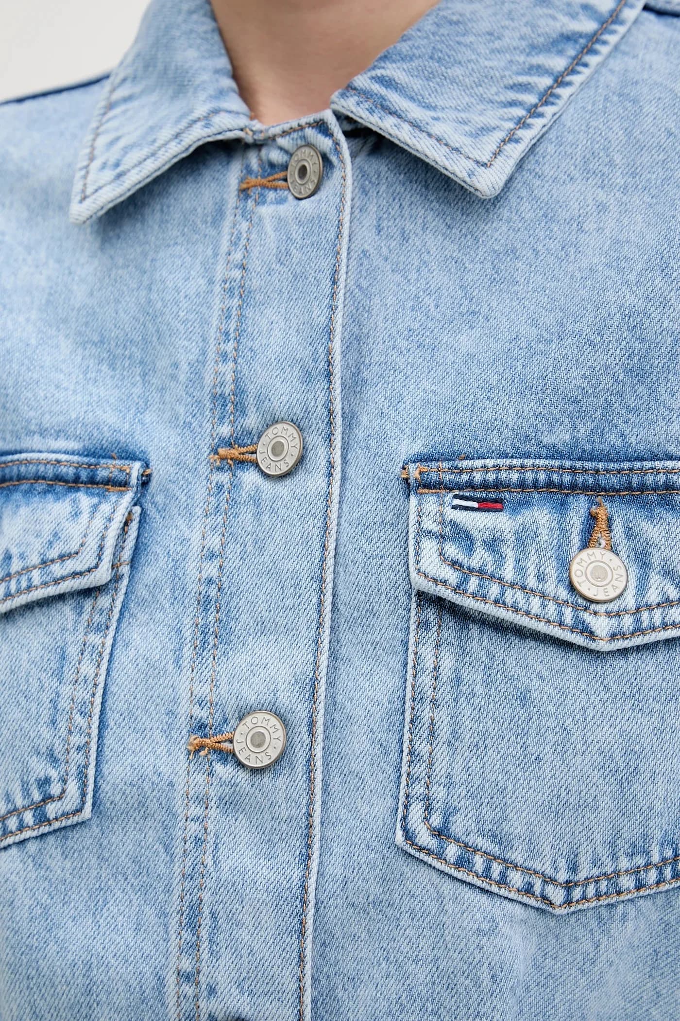 Джинсовое платье - фото 5