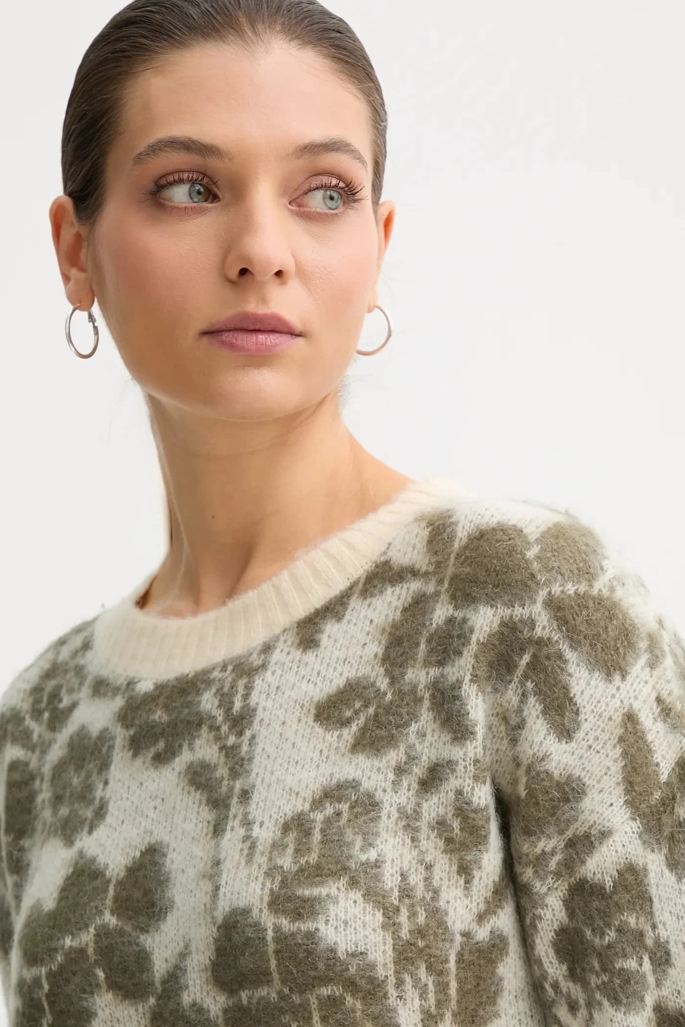 Свитер с мохером - фото 4