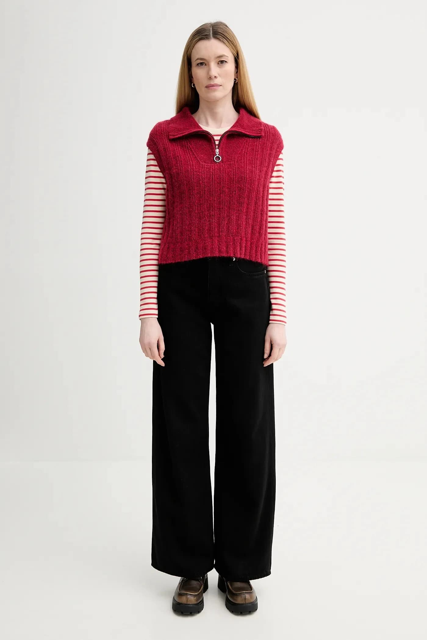 Жилет с добавлением шерсти - фото 2