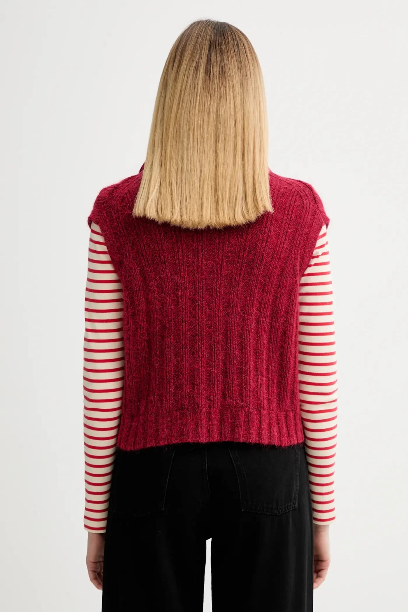 Жилет с добавлением шерсти - фото 3