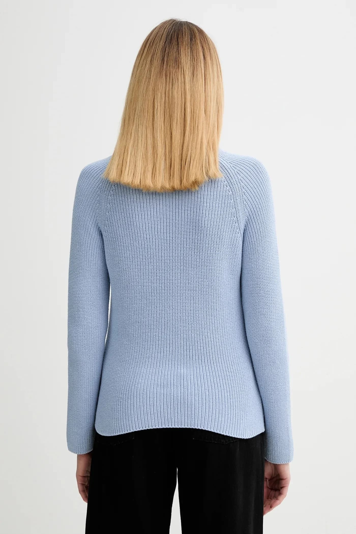 Хлопковый свитер - фото 3