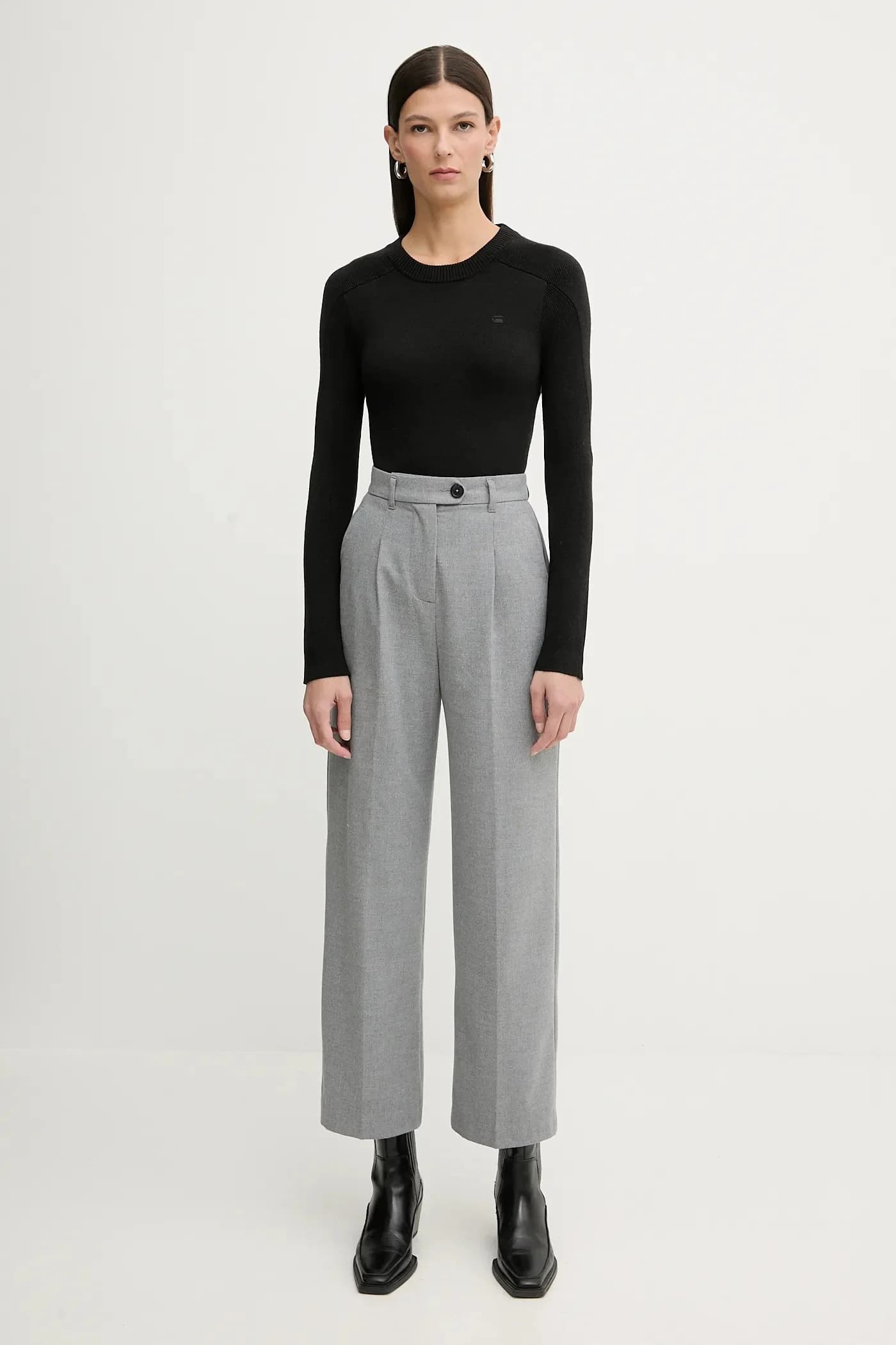 Свитер из основной шерсти - фото 2