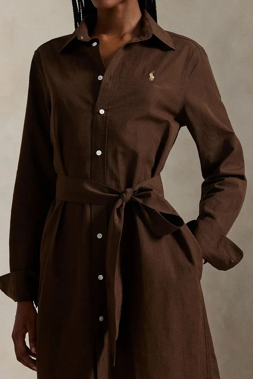 Платье из льна - фото 4