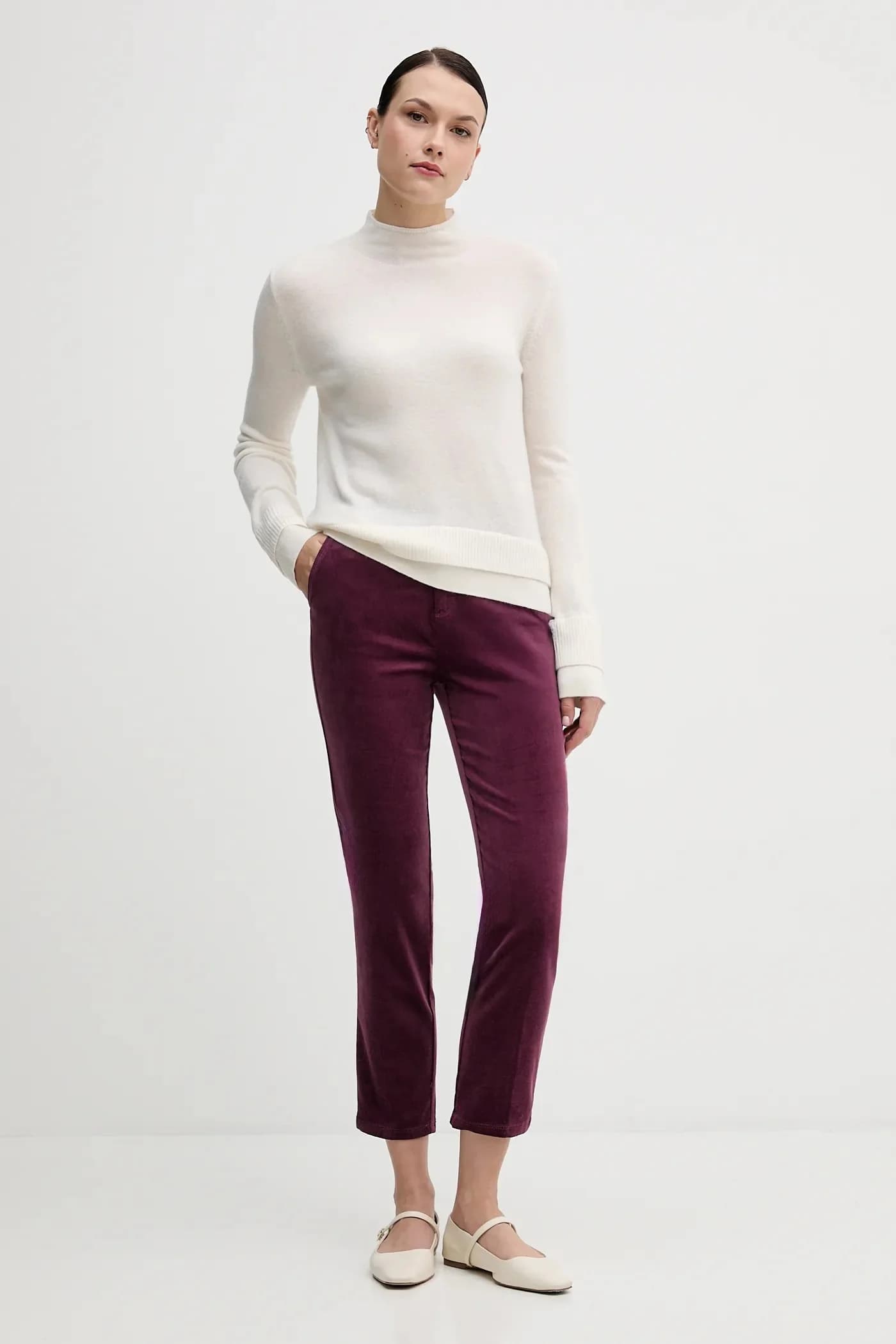 Свитер из смесовой шерсти - фото 2