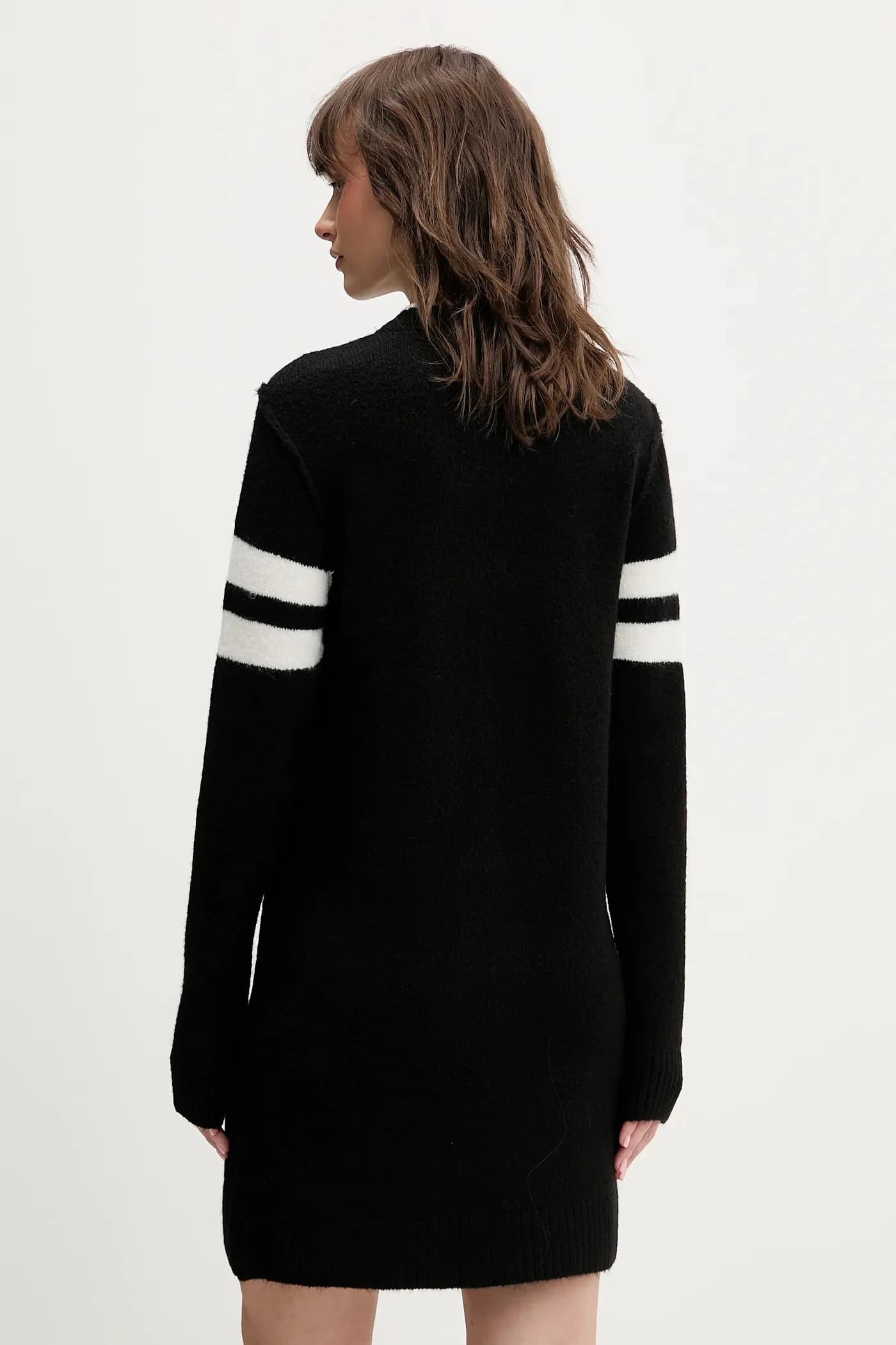 Платье из смесовой шерсти - фото 3