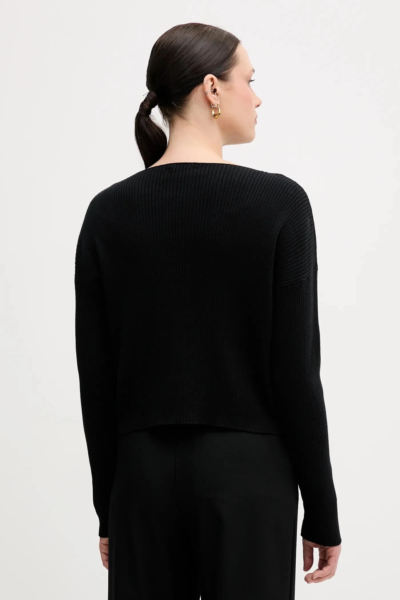 Свитер из смесовой шерсти - фото 3