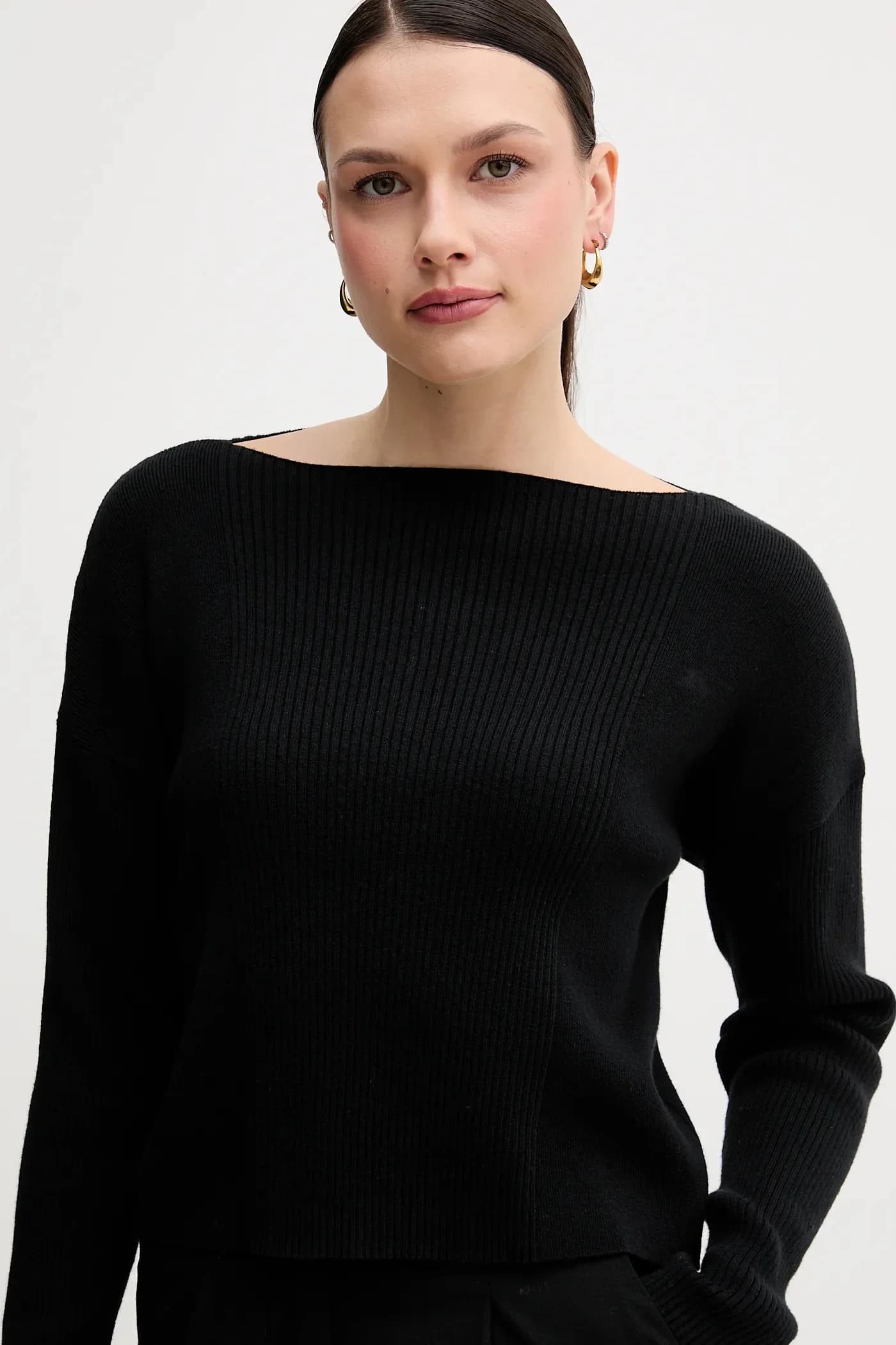 Свитер из смесовой шерсти - фото 4