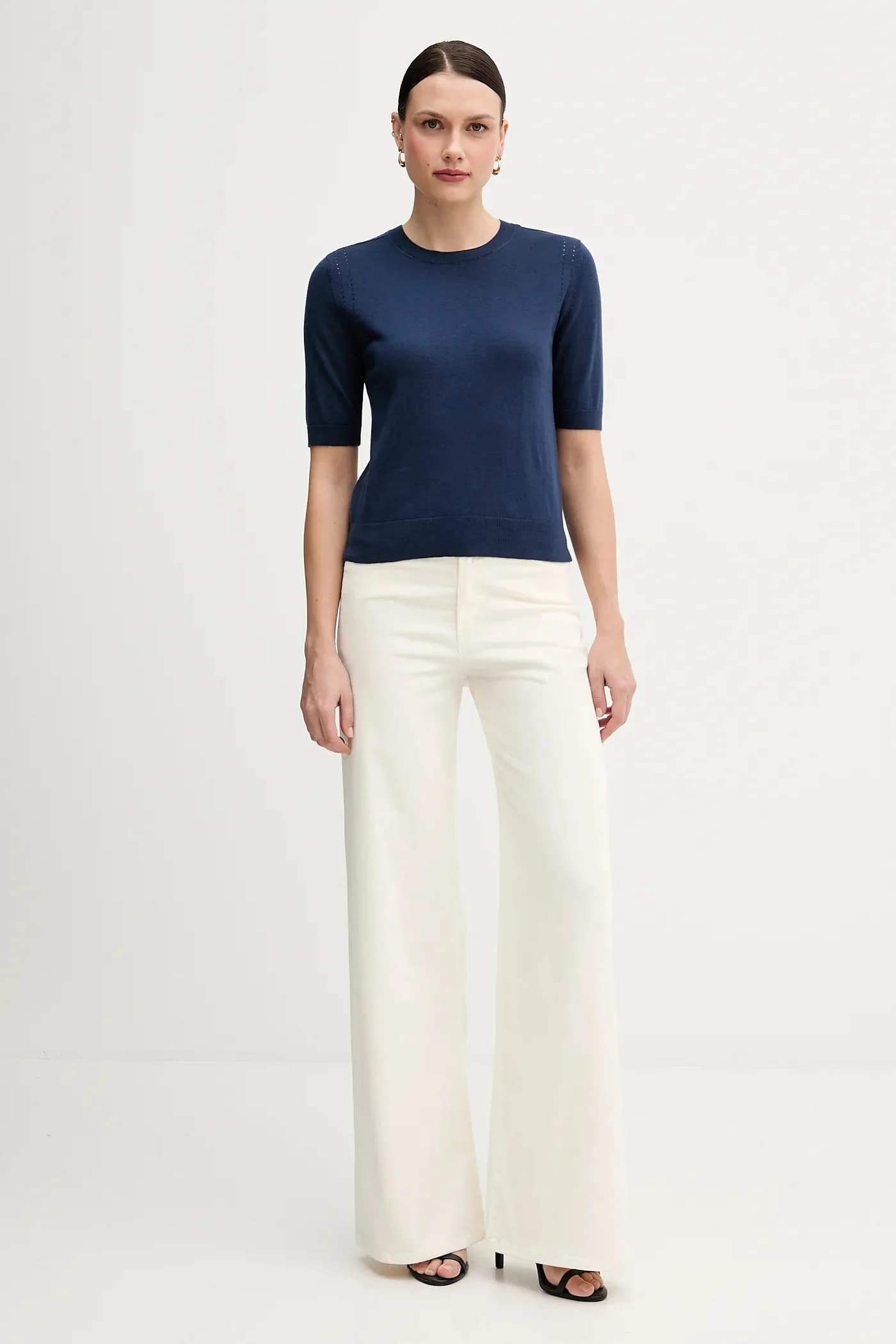 Свитер из смесовой шерсти - фото 2