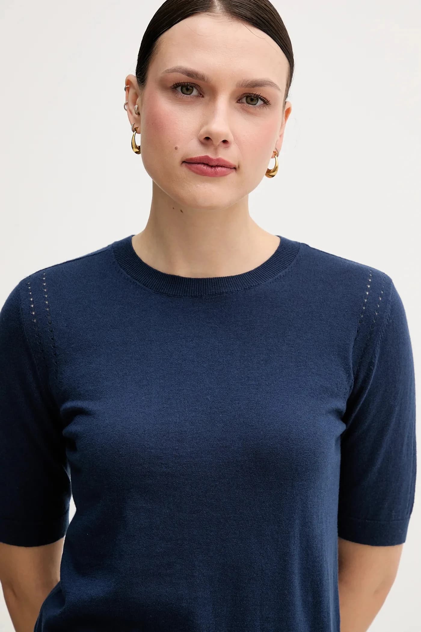 Свитер из смесовой шерсти - фото 4