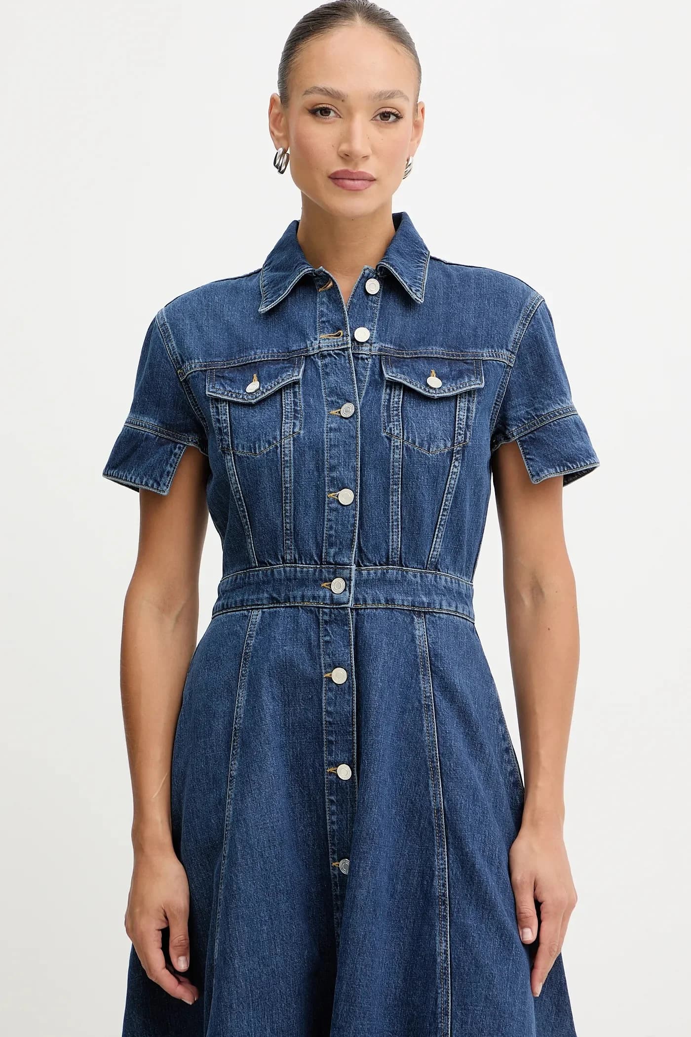 FASHION DENIM джинсовое платье - фото 4