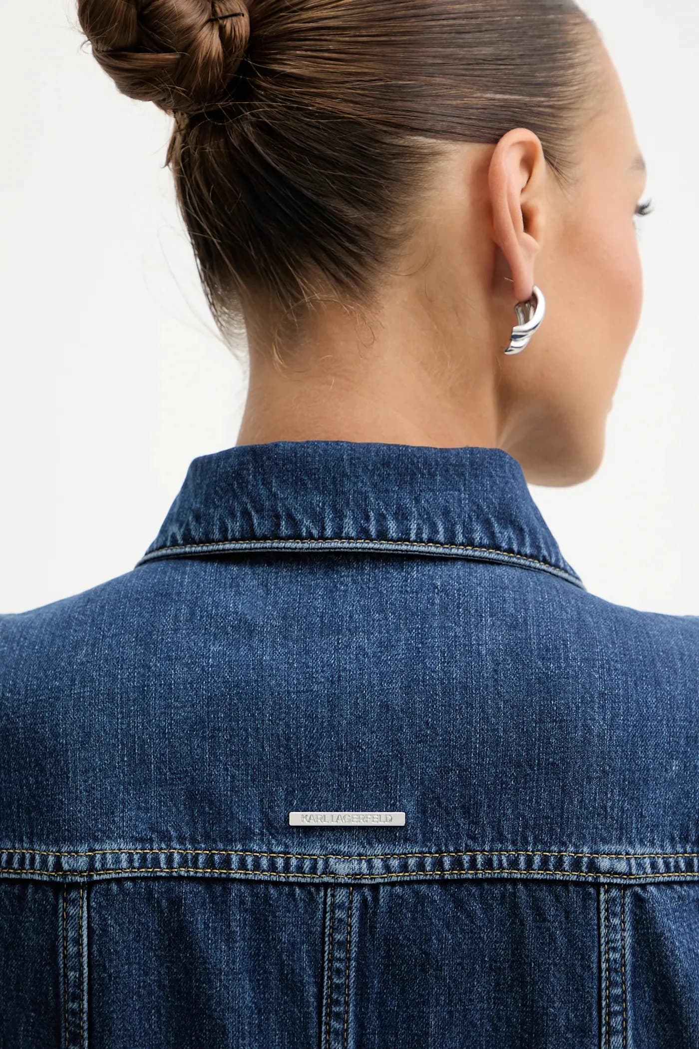 FASHION DENIM джинсовое платье - фото 5