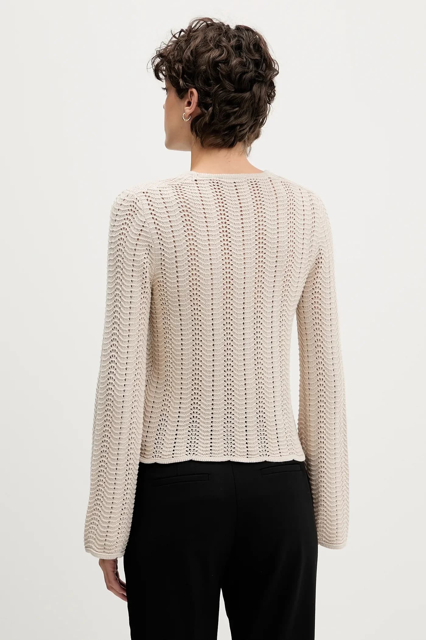 Хлопковый свитер - фото 3