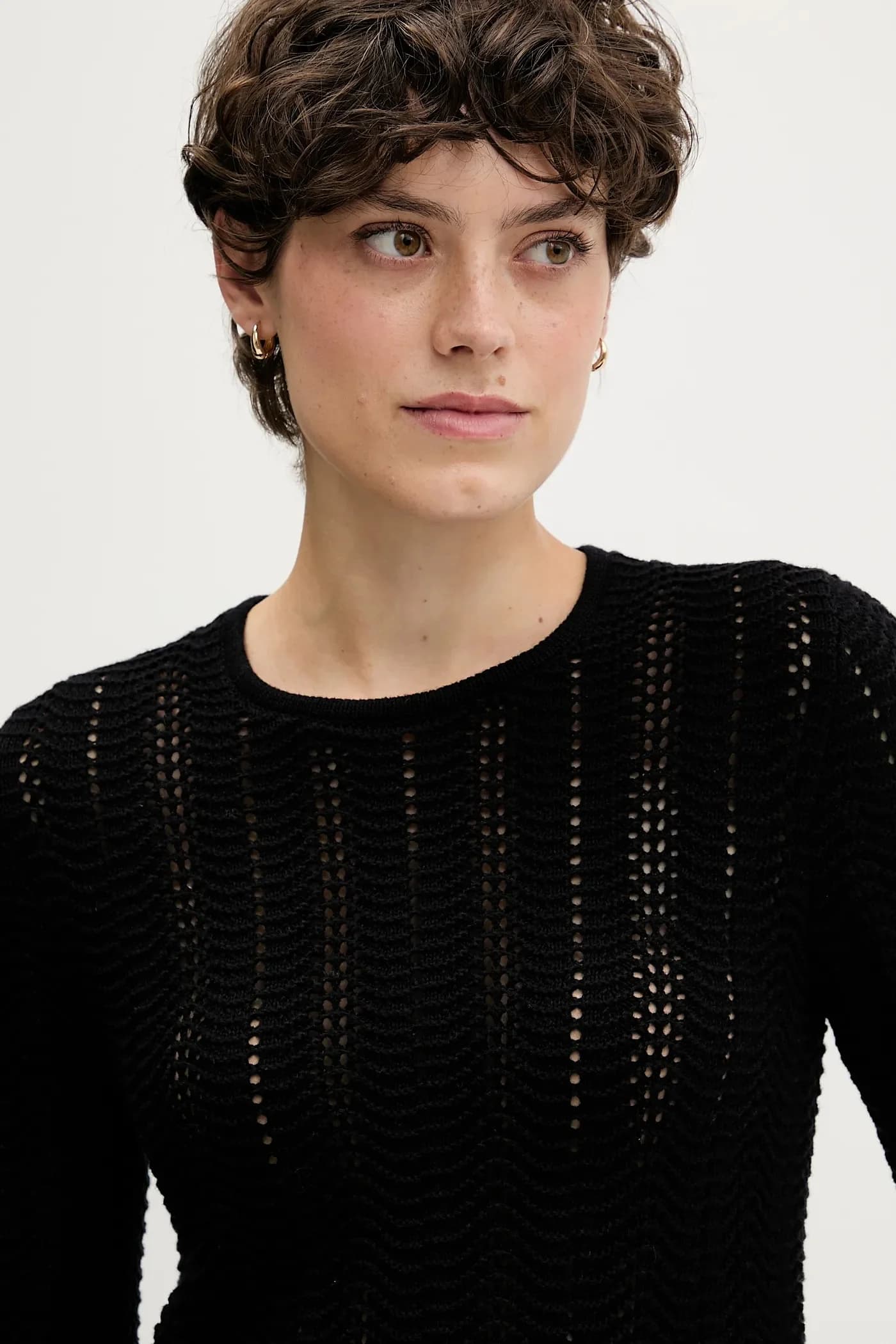 Хлопковый свитер - фото 4