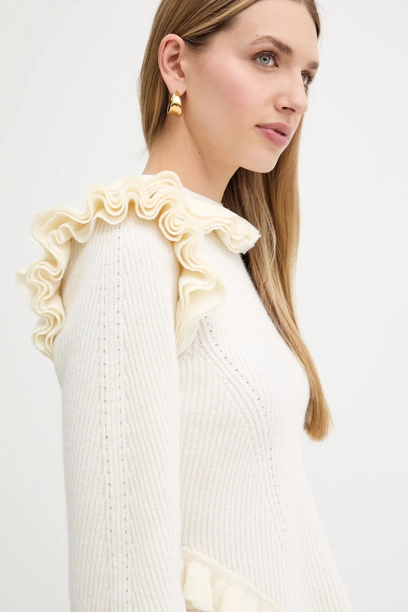 Свитер из смесовой шерсти - фото 4