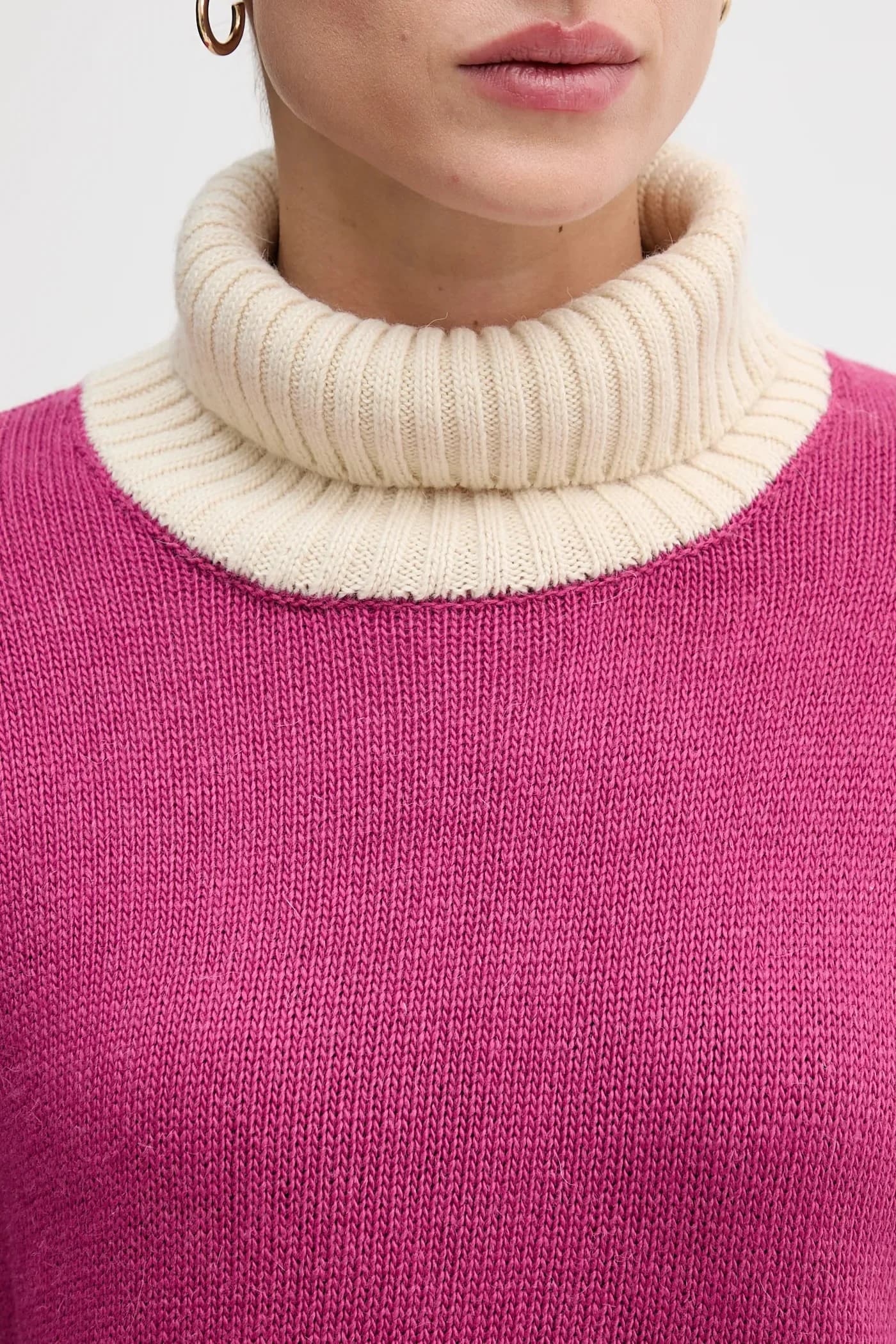 Свитер из смесовой шерсти - фото 5