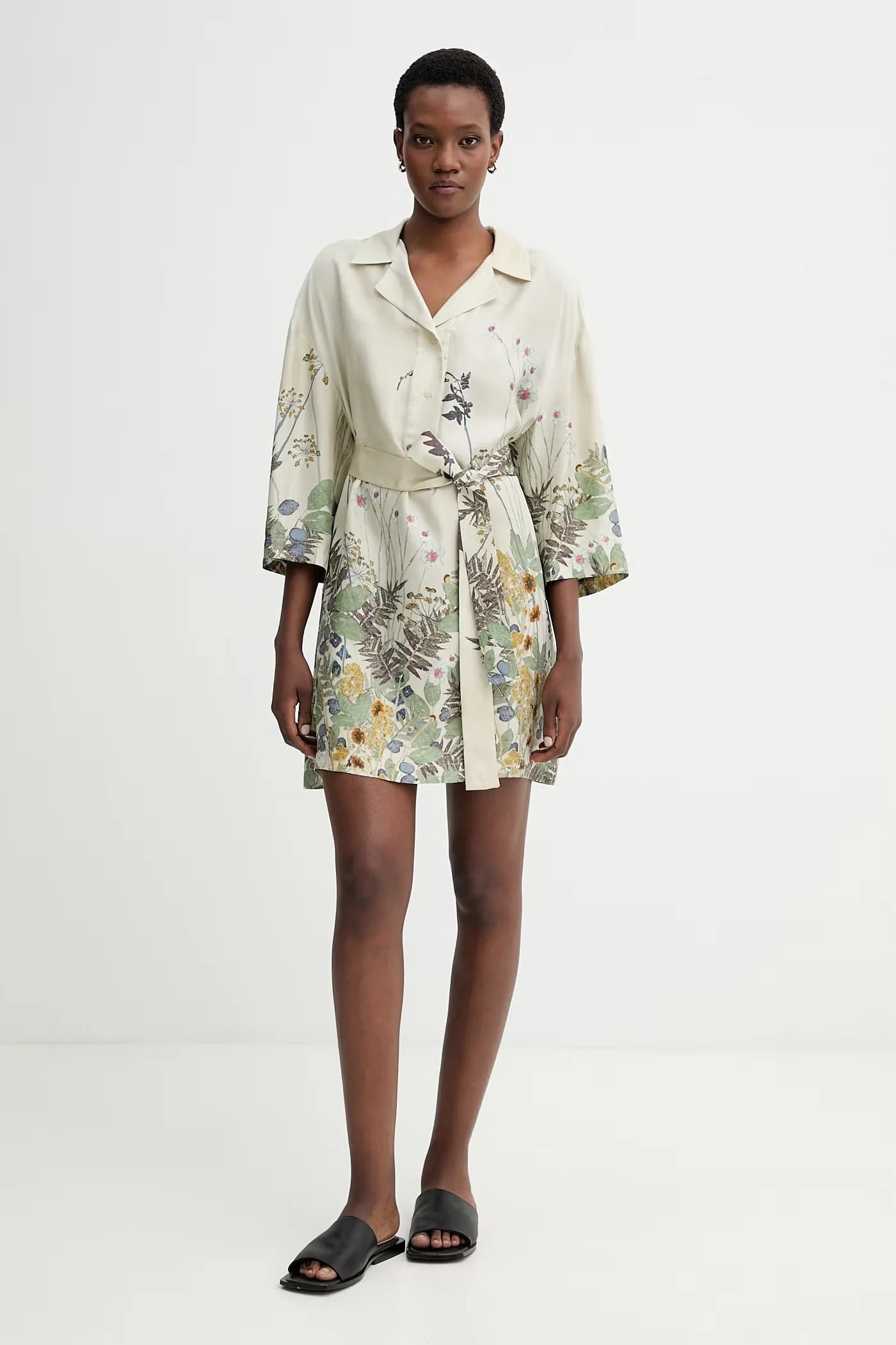 РАТАНА шелковое платье - фото 3