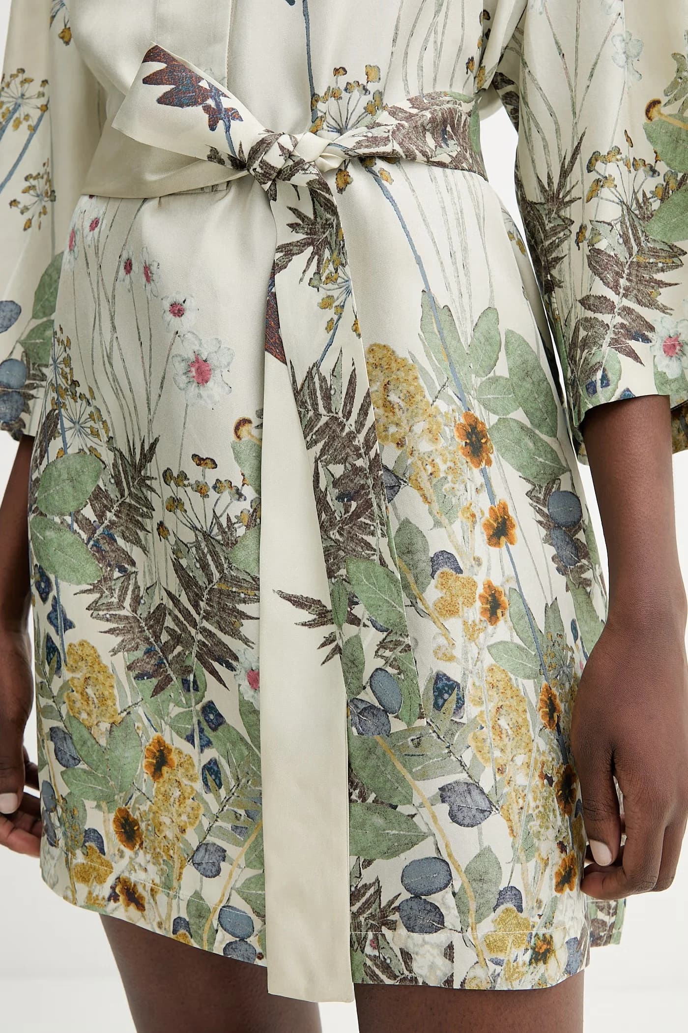 РАТАНА шелковое платье - фото 6