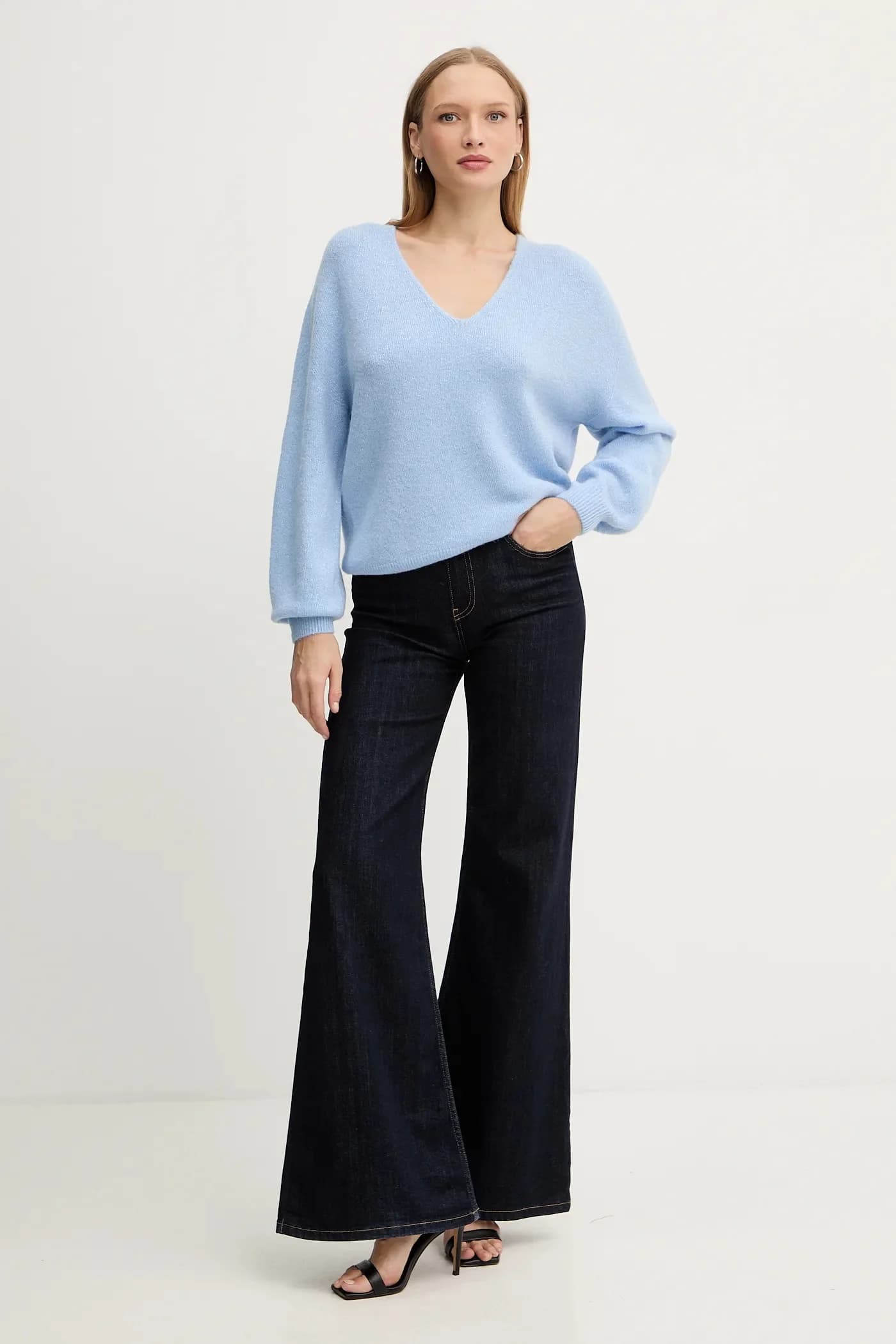 Свитер из смесовой шерсти - фото 2