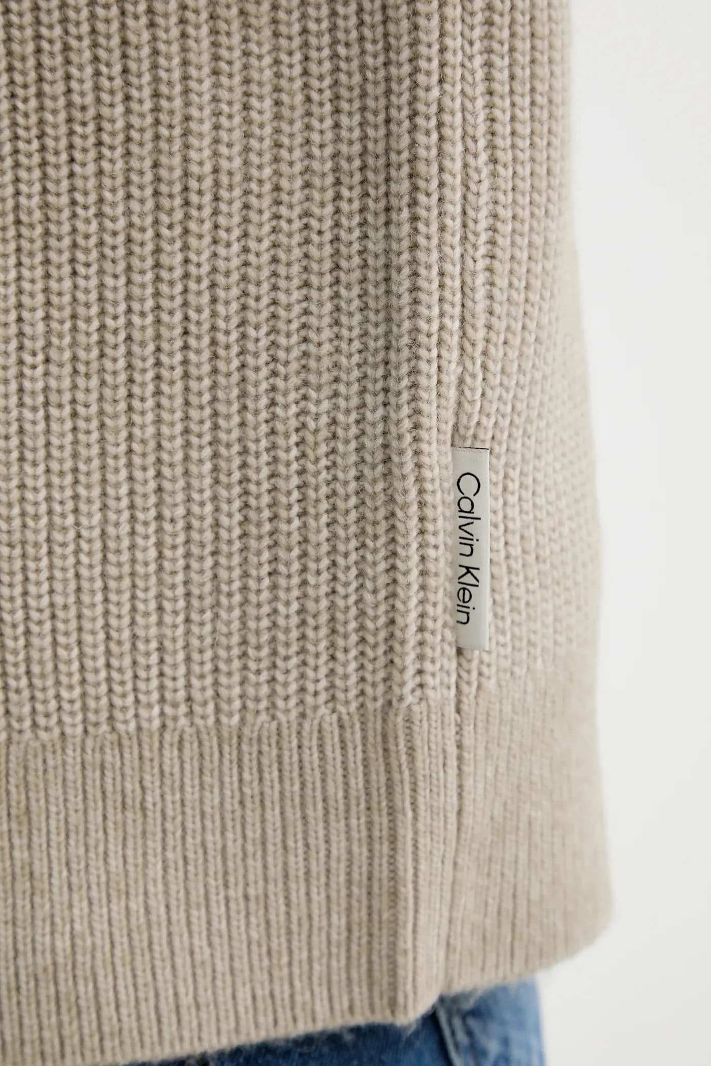 Свитер из смесовой шерсти - фото 5