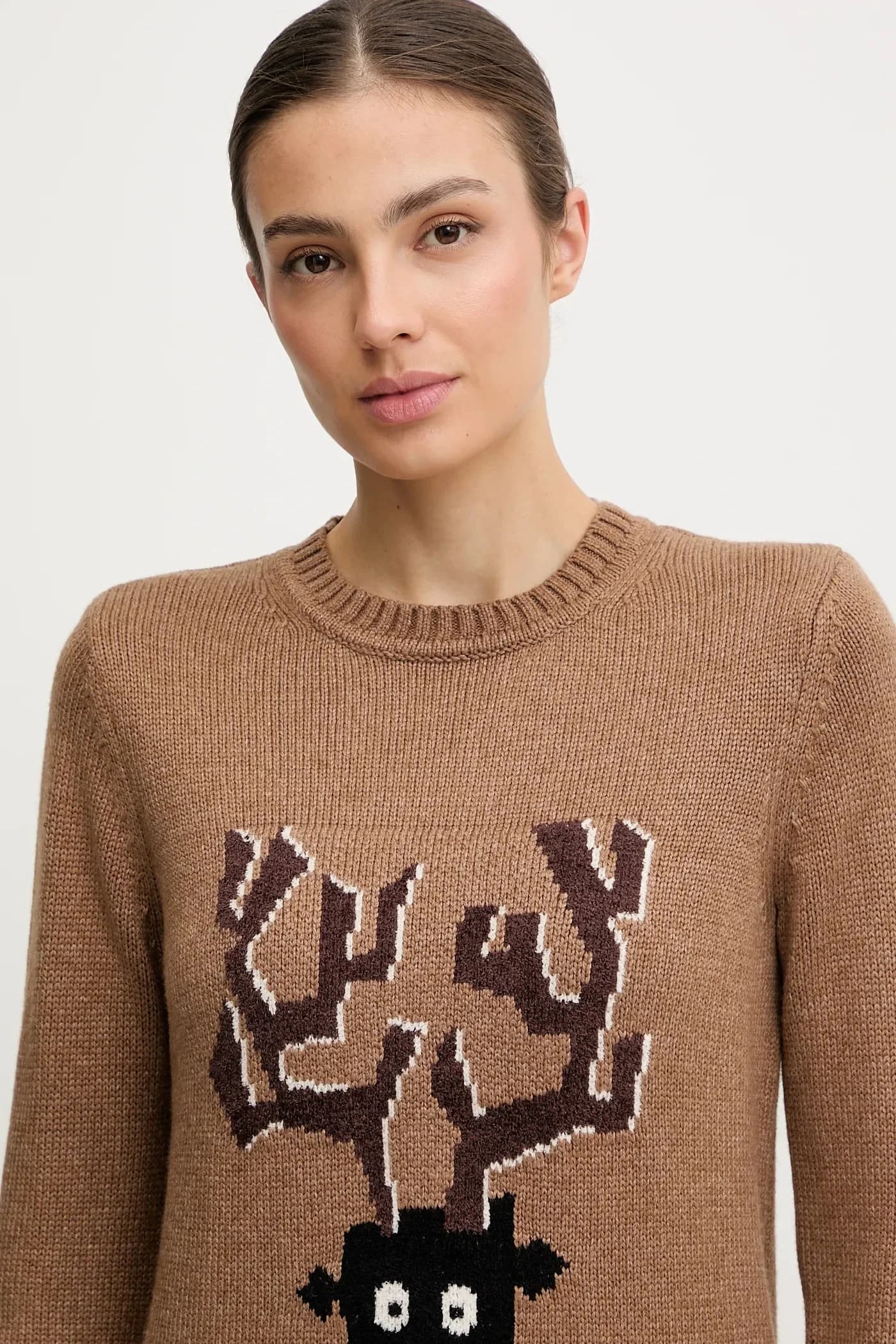 Свитер из смесовой шерсти - фото 5