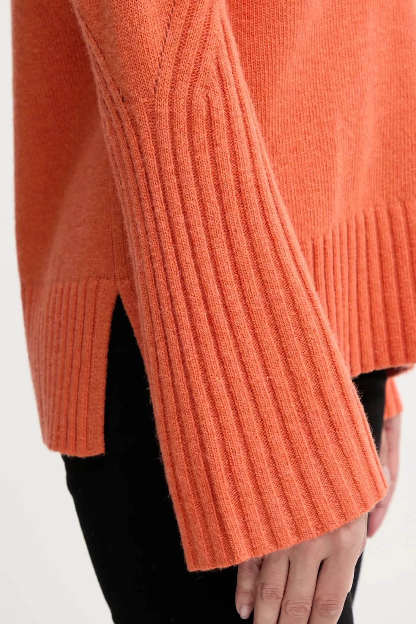 Свитер из смесовой шерсти - фото 5