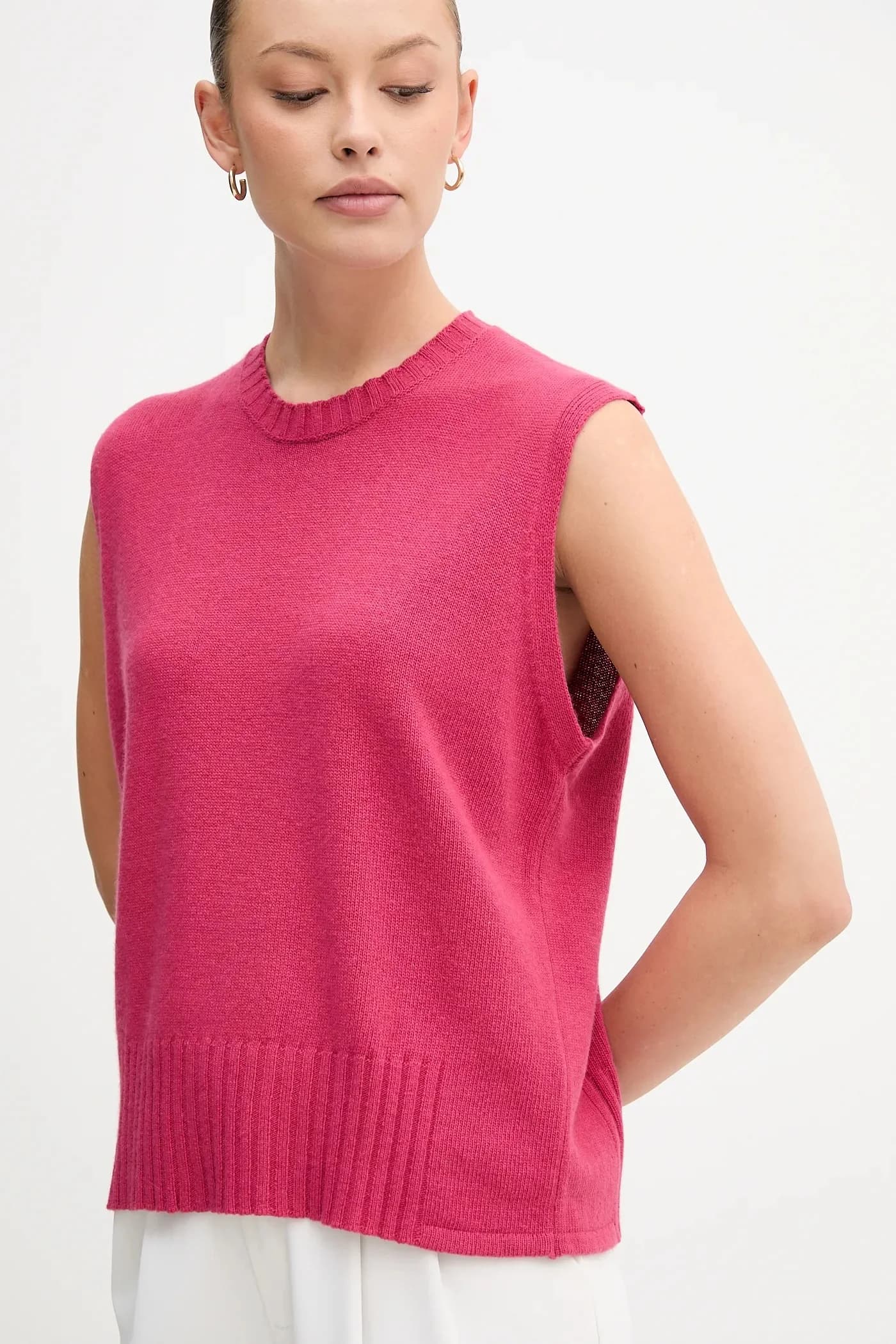 Жилет с добавлением шерсти - фото 4