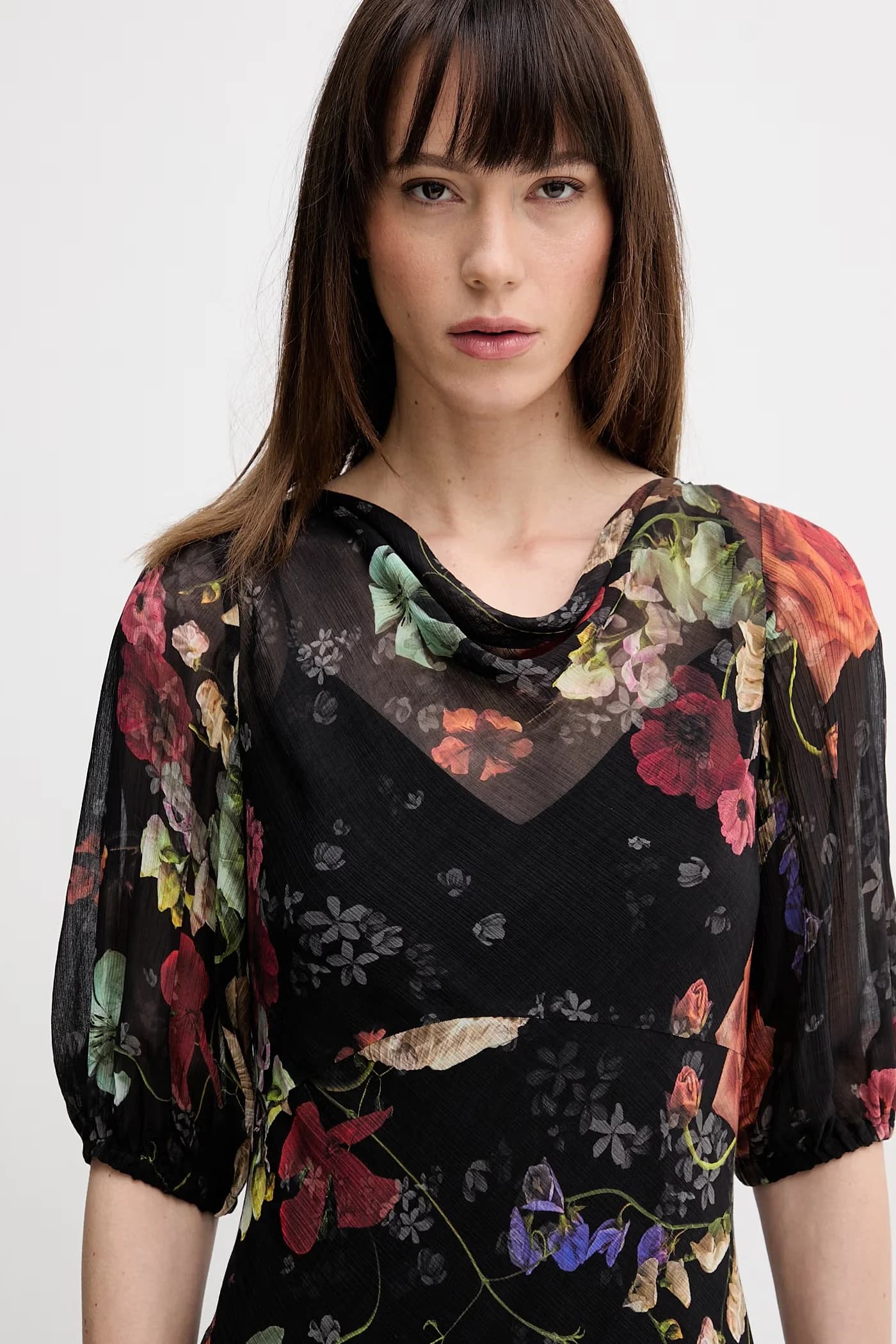 ТИВА шелковое платье - фото 4