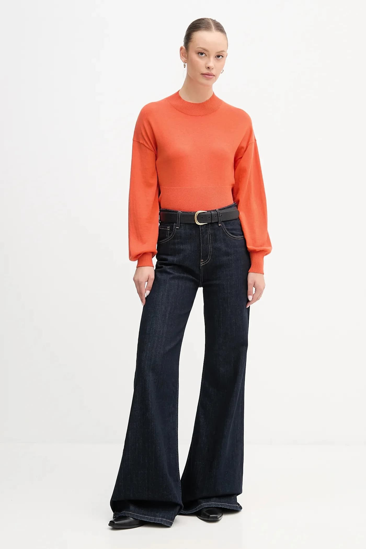 Свитер из смесовой шерсти - фото 2