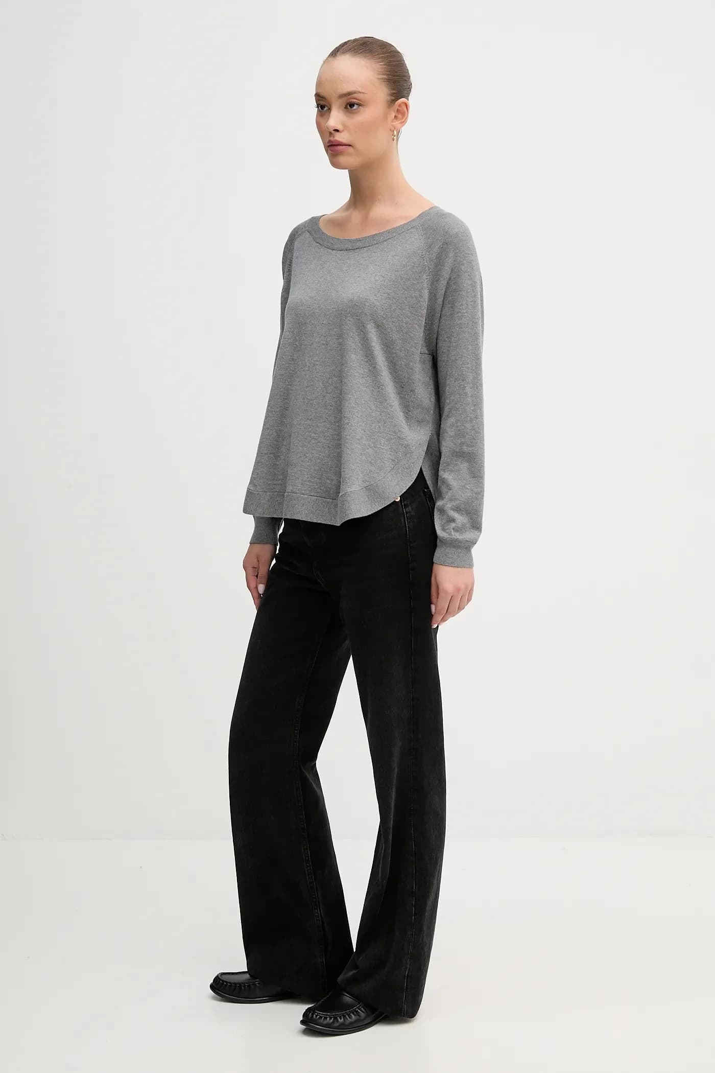 Свитер из смесовой шерсти - фото 2