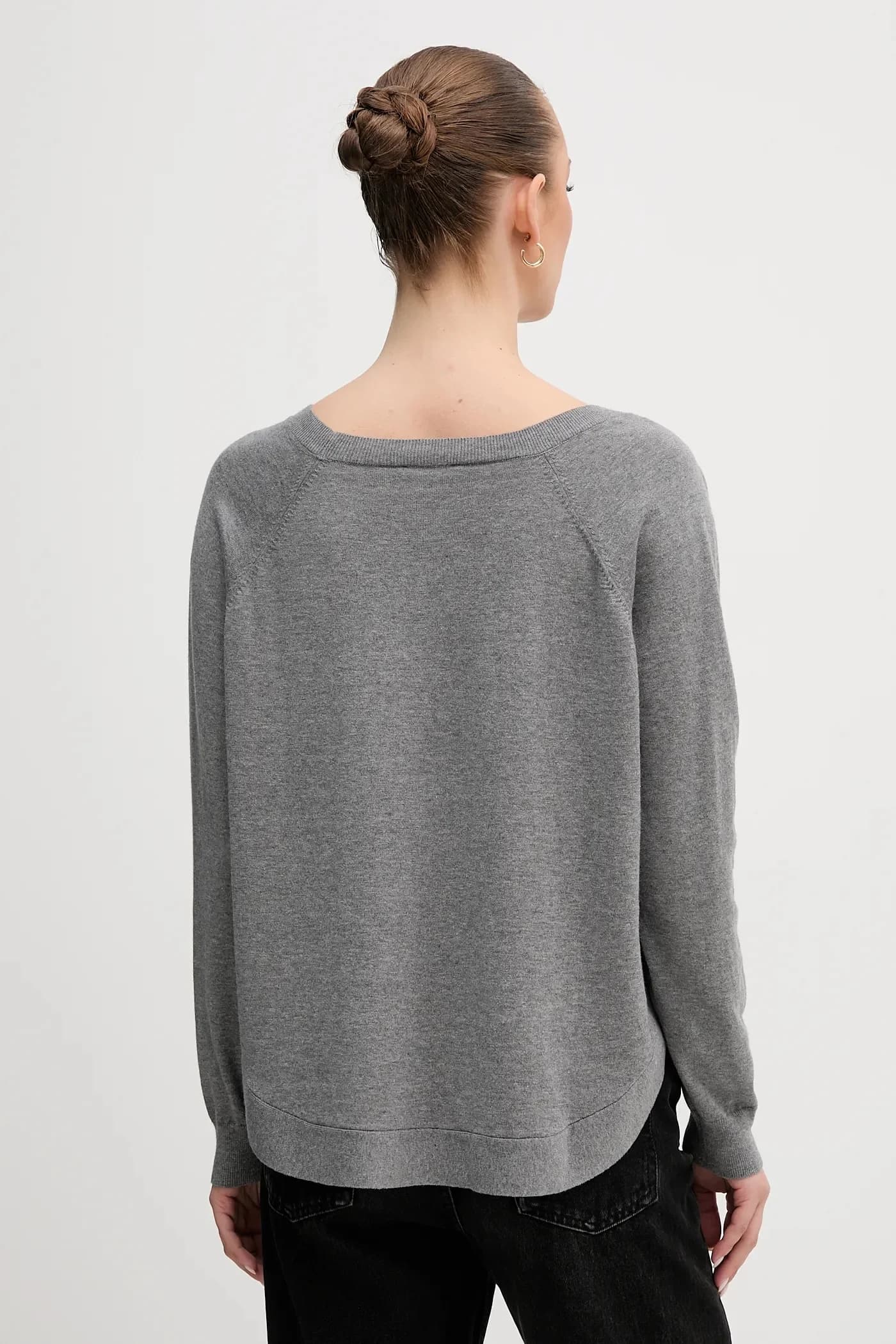 Свитер из смесовой шерсти - фото 3